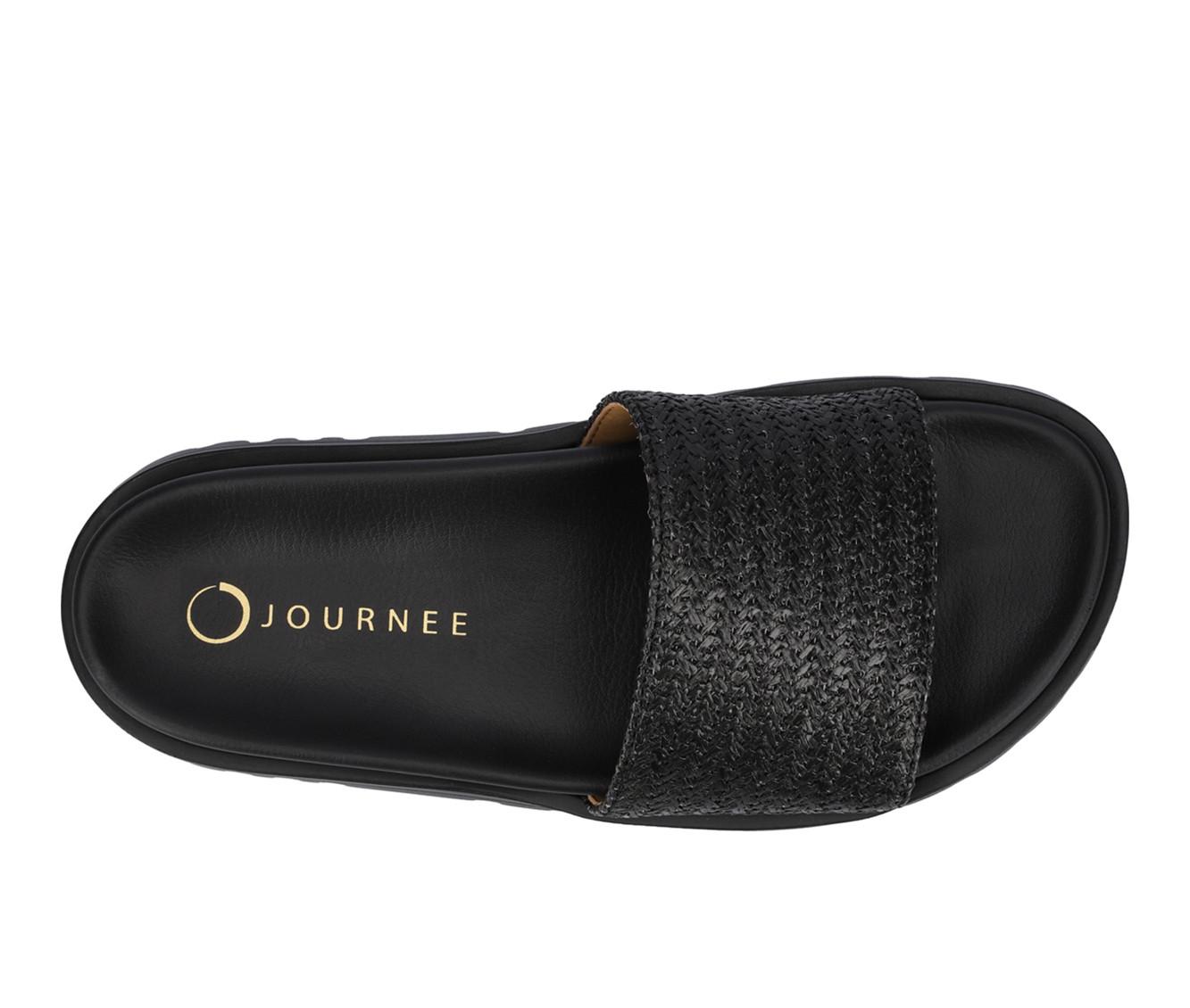 Women's Journee Collection Starr Footbed Sandals