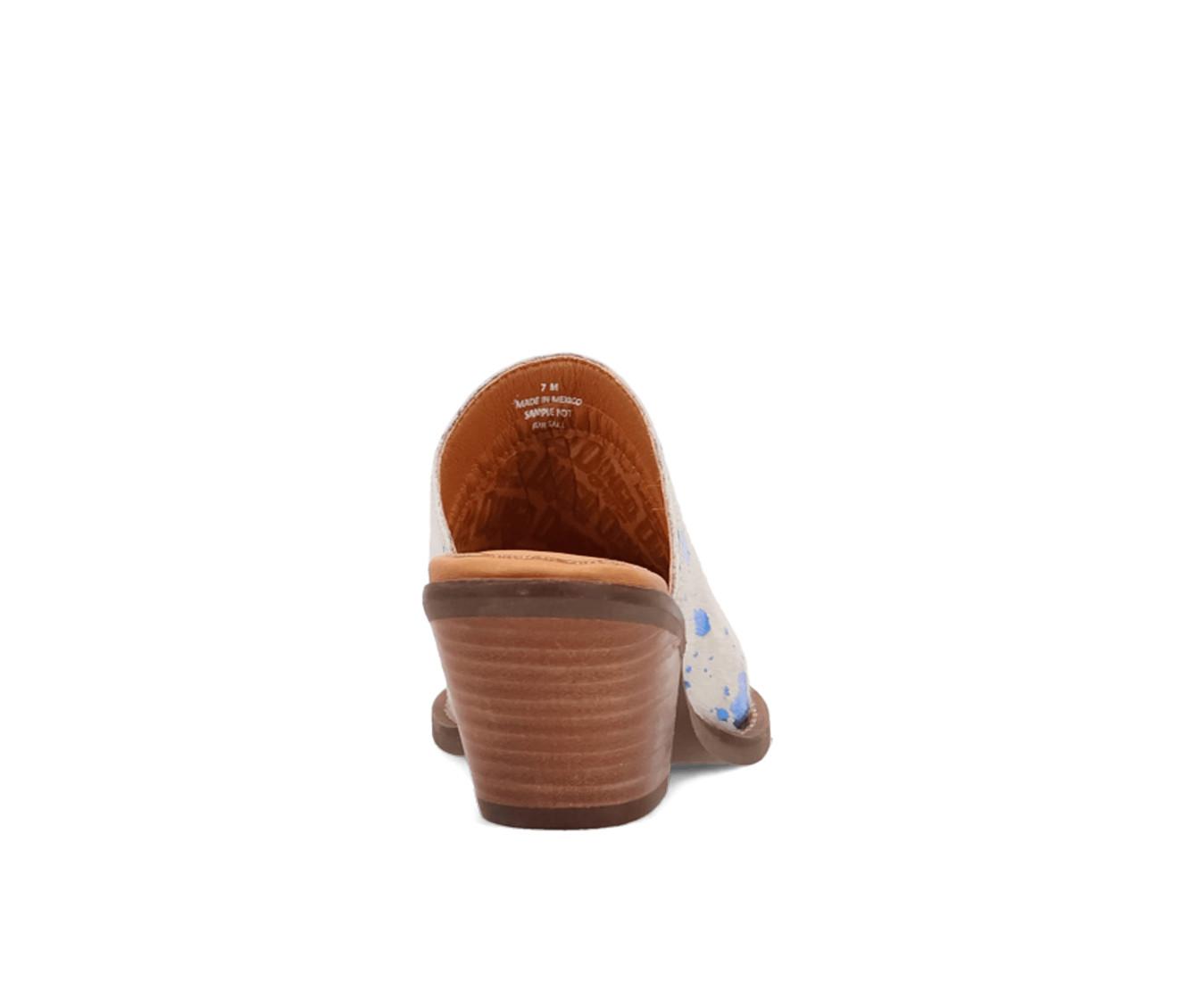 Women's Dingo Boot Cash Cow Heeled Mules