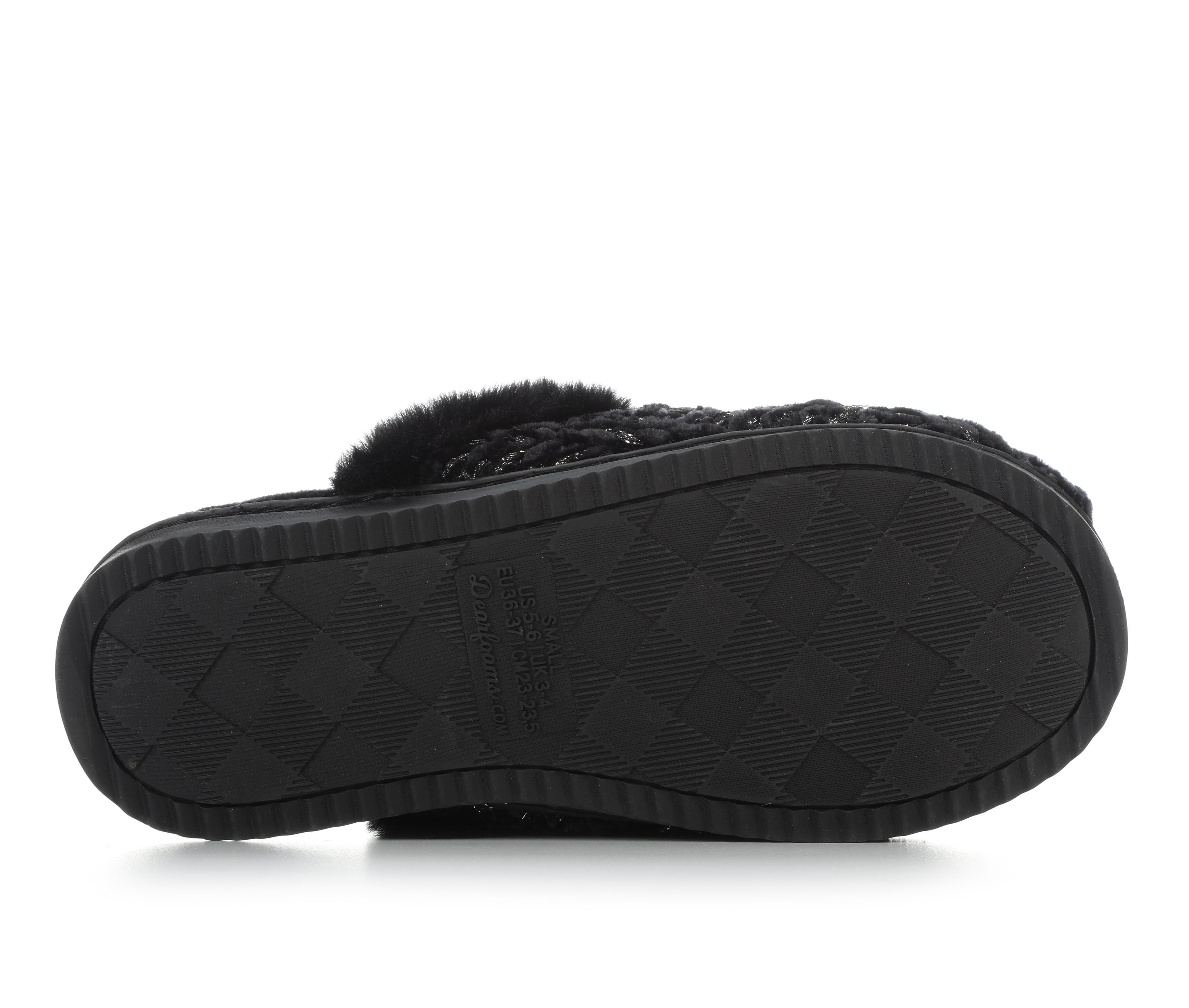 Dearfoams Paris Chenille Scuff