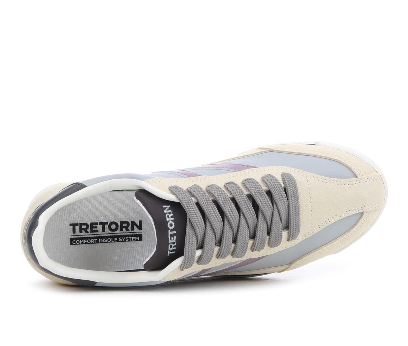 thumbnail image 2 of Tretorn Women's Rawlins 2-Tone Retro Sneakers – Pre-Owned Good Condition, Blue, Store Returns 2 of 5