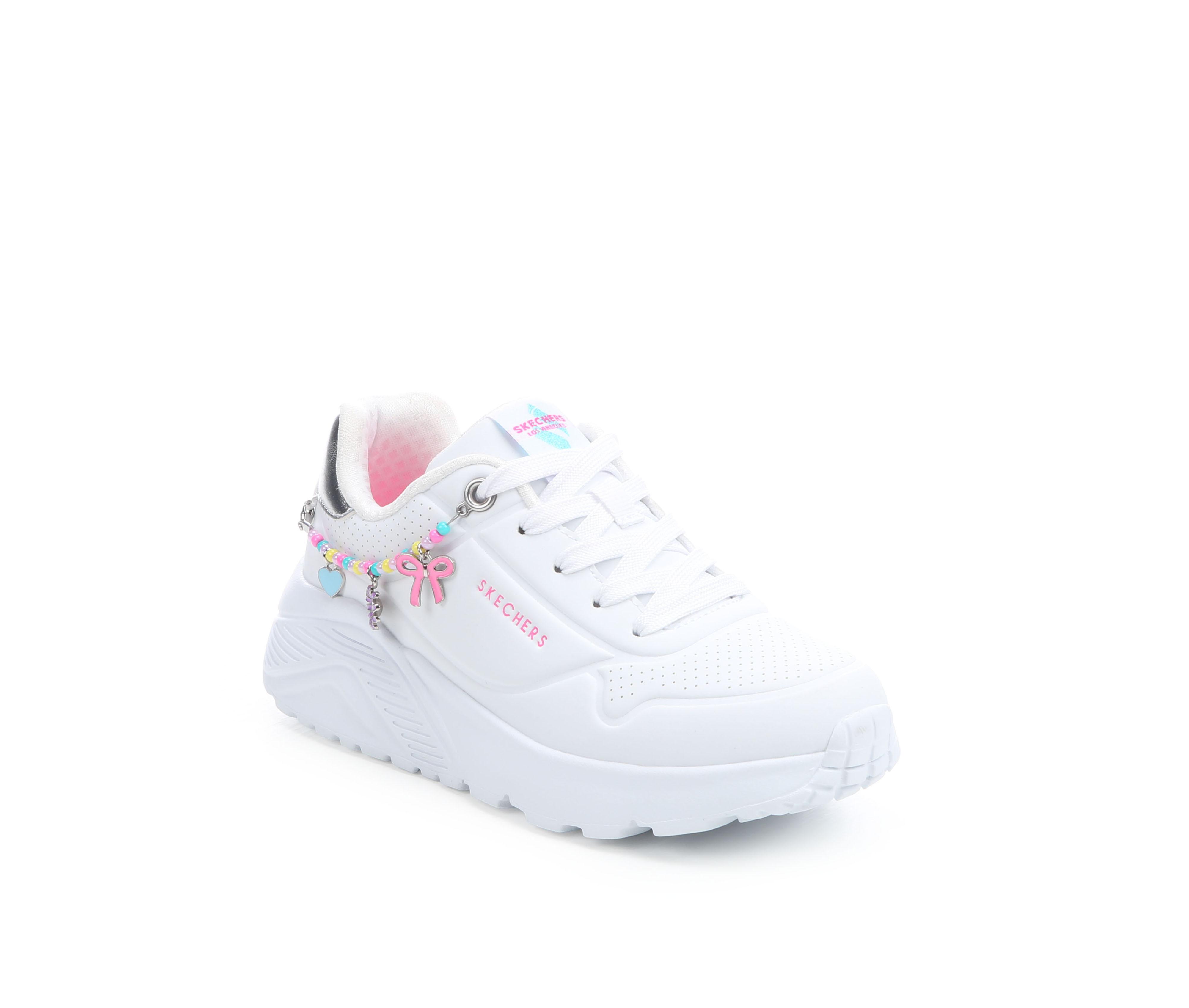 Girls' Skechers Street Little Kid & Big Uno Lite Charm Sneakers