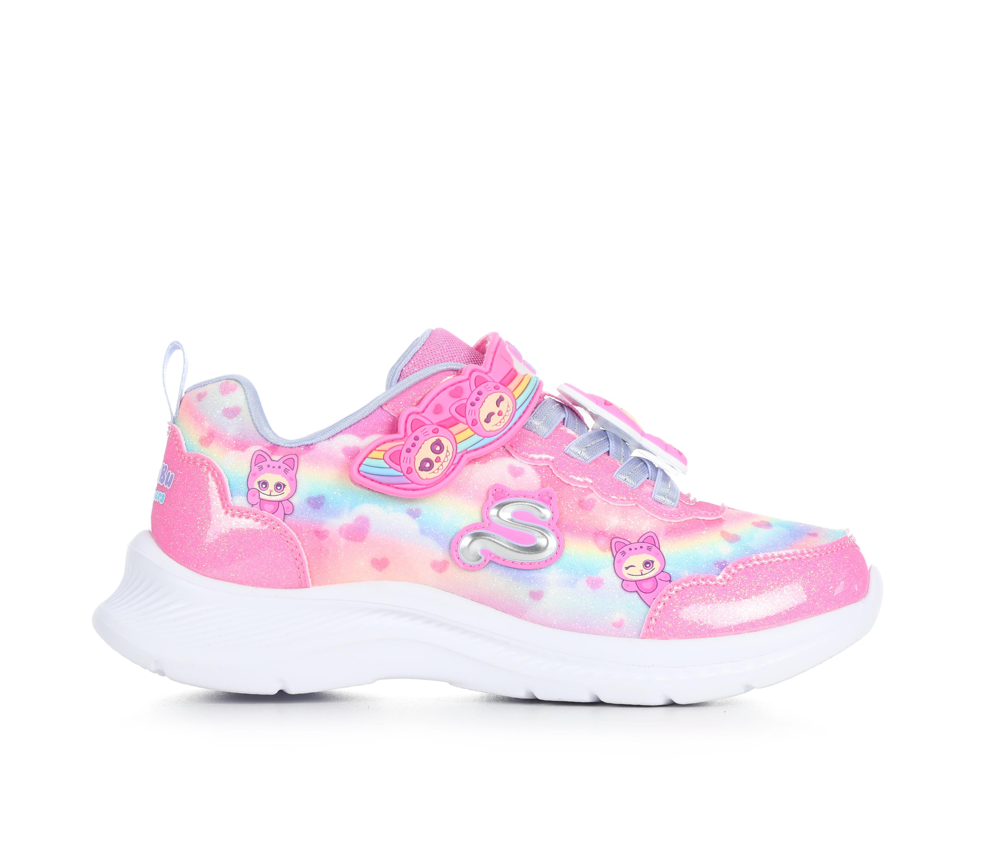 Girls' Skechers Little Kid & Big Cuite Critters Running Shoes