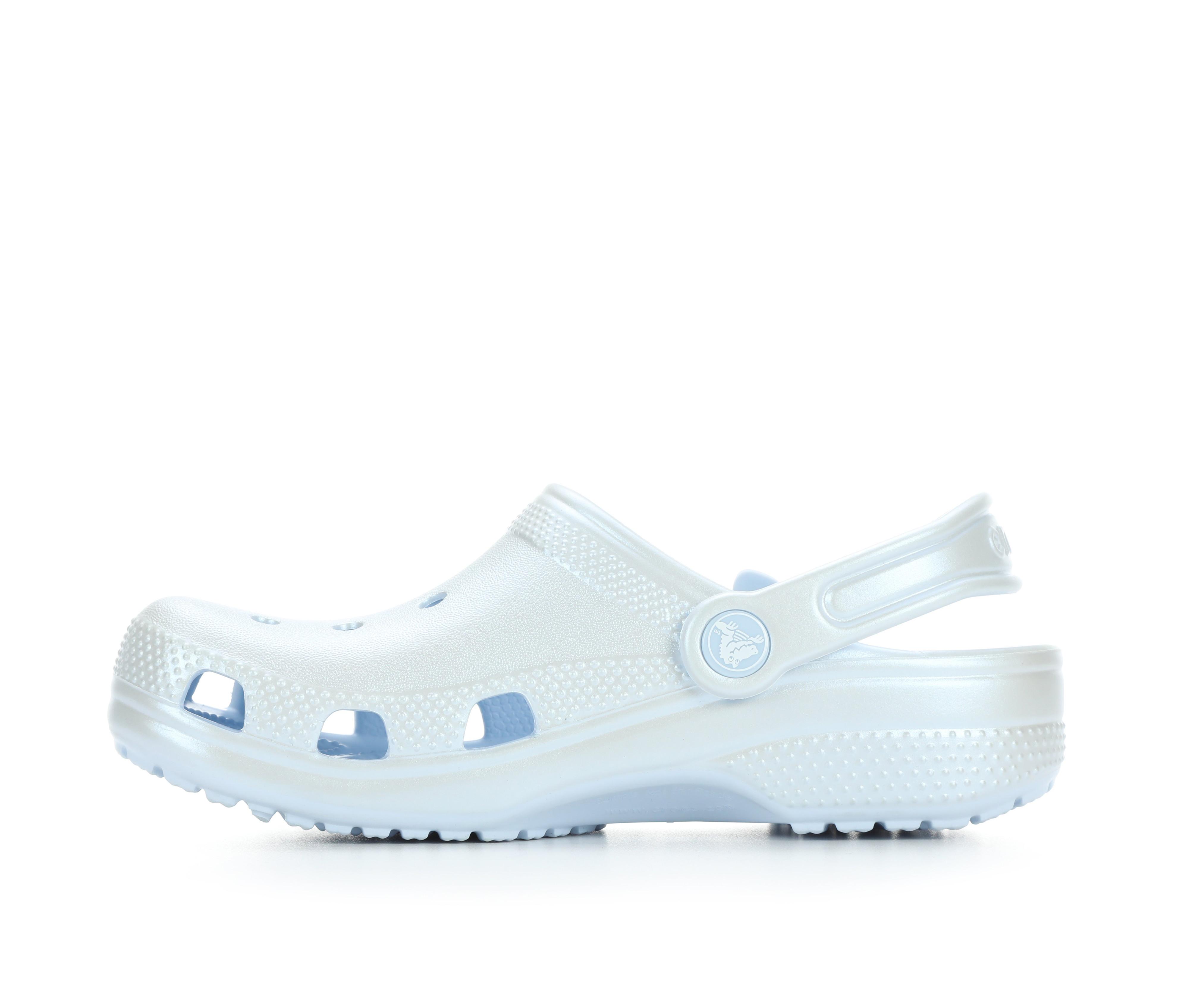 Kids' Crocs Little Kid & Big Classic Pearl Shine Clogs