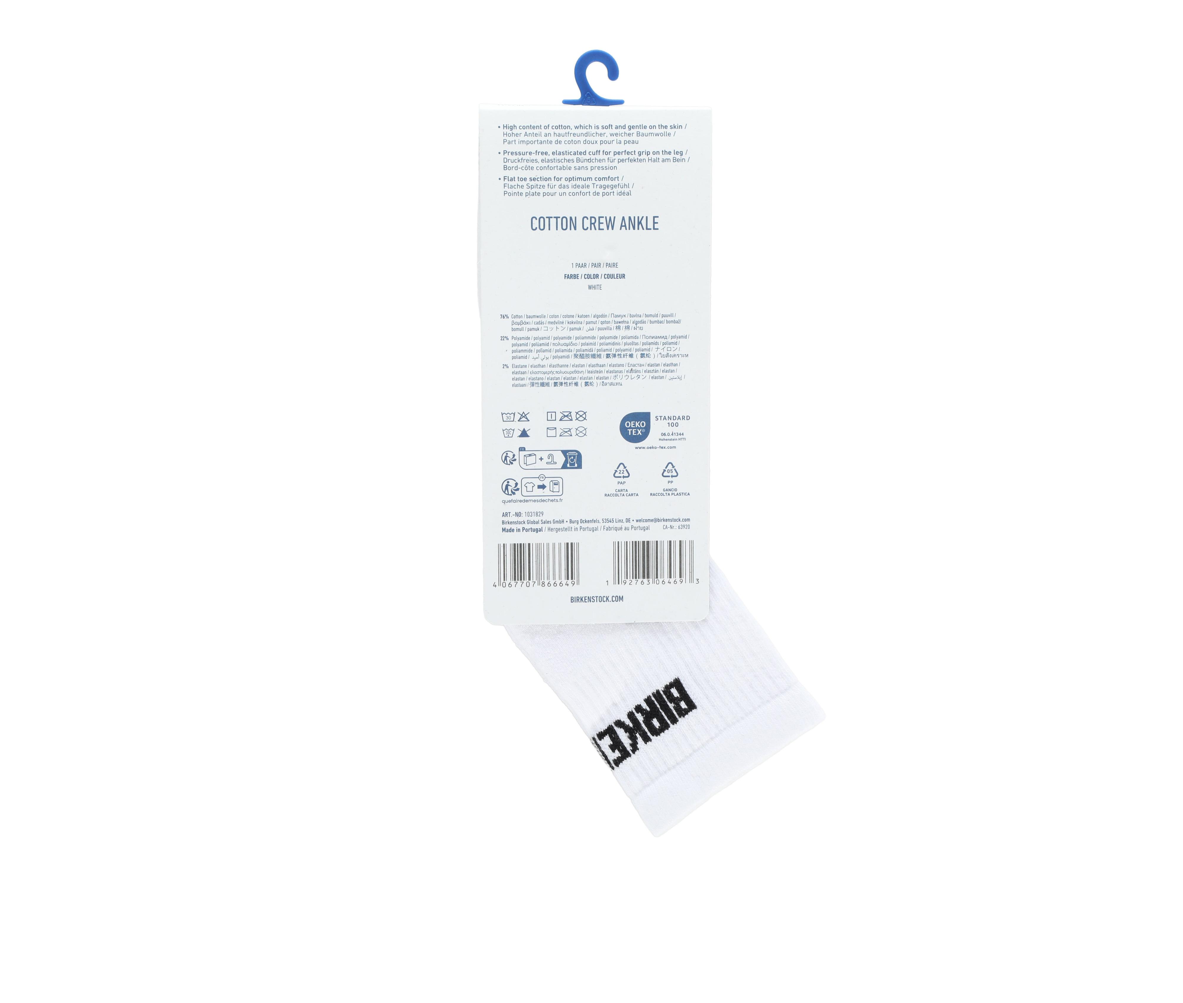 Birkenstock Adults' Cotton Crew Ankle Socks - thumbnail 6
