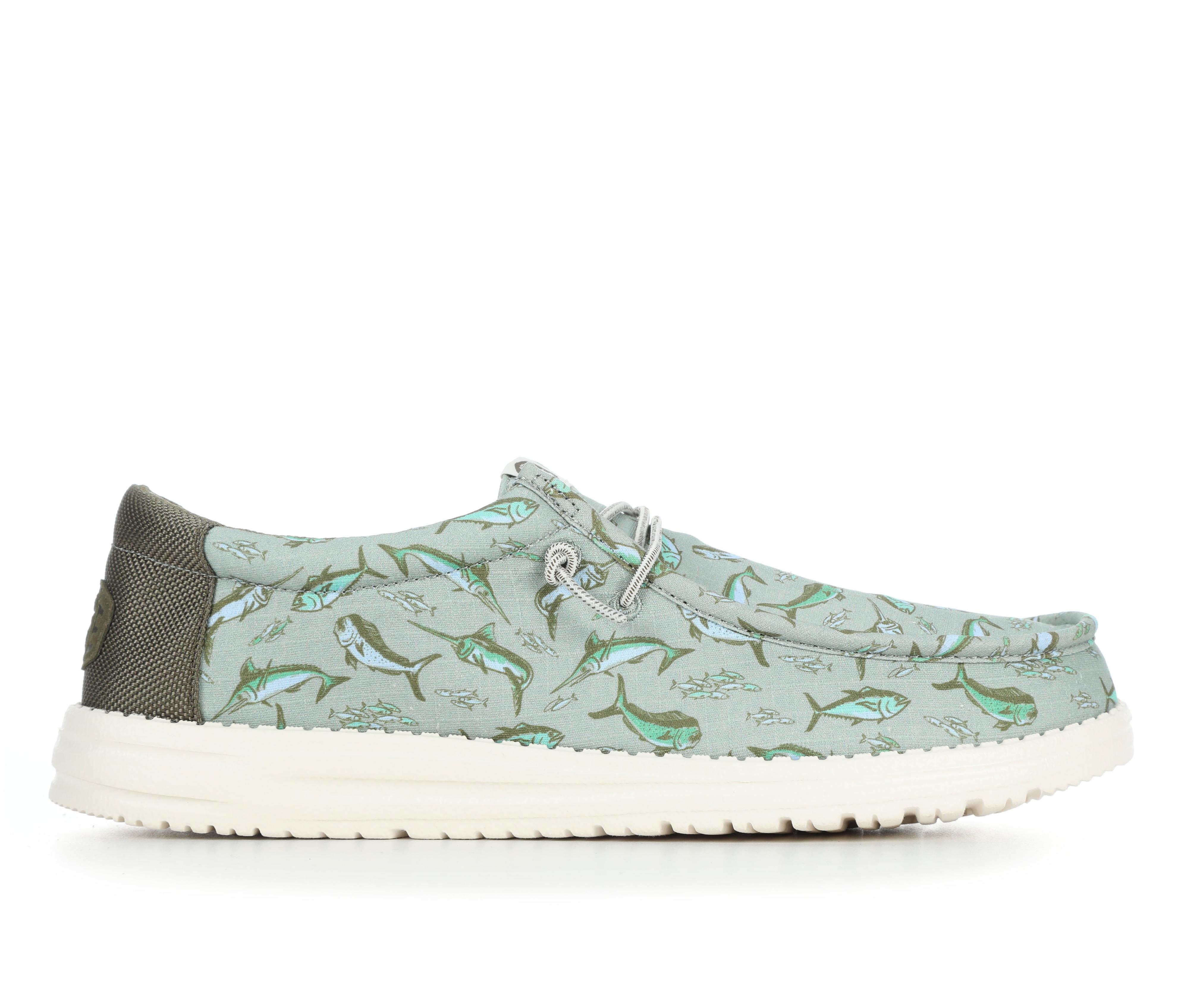 Men's HEYDUDE Wally Bluewater Casual Shoes