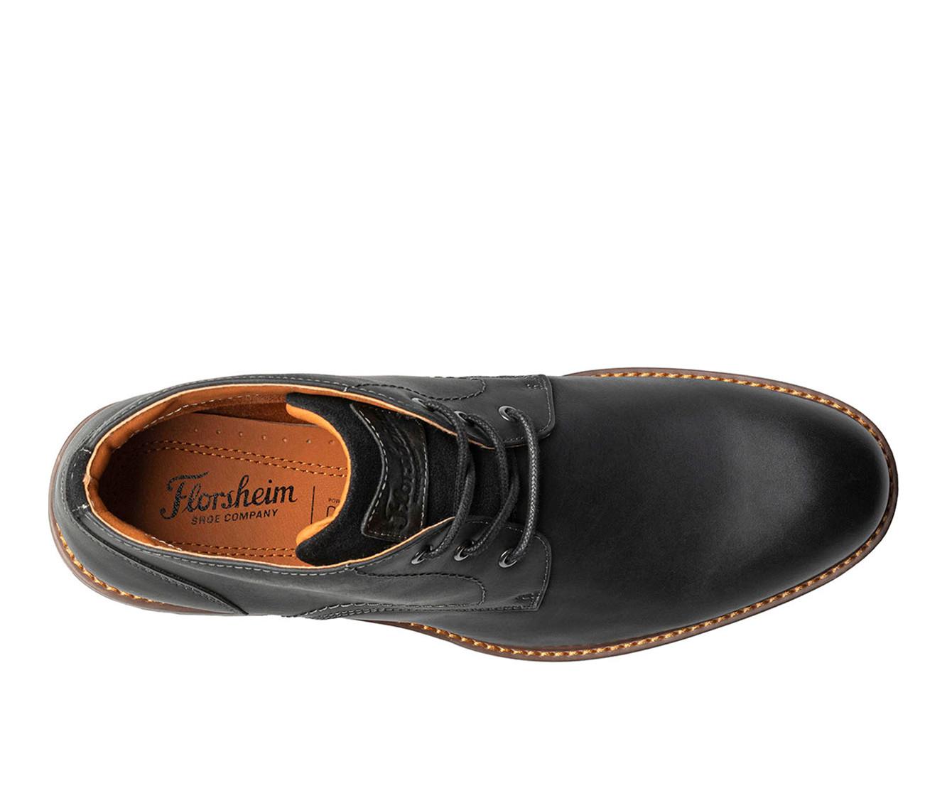 Men's Florsheim Lodge Plain Toe 3 Eye Chukka Boot Dress Shoes