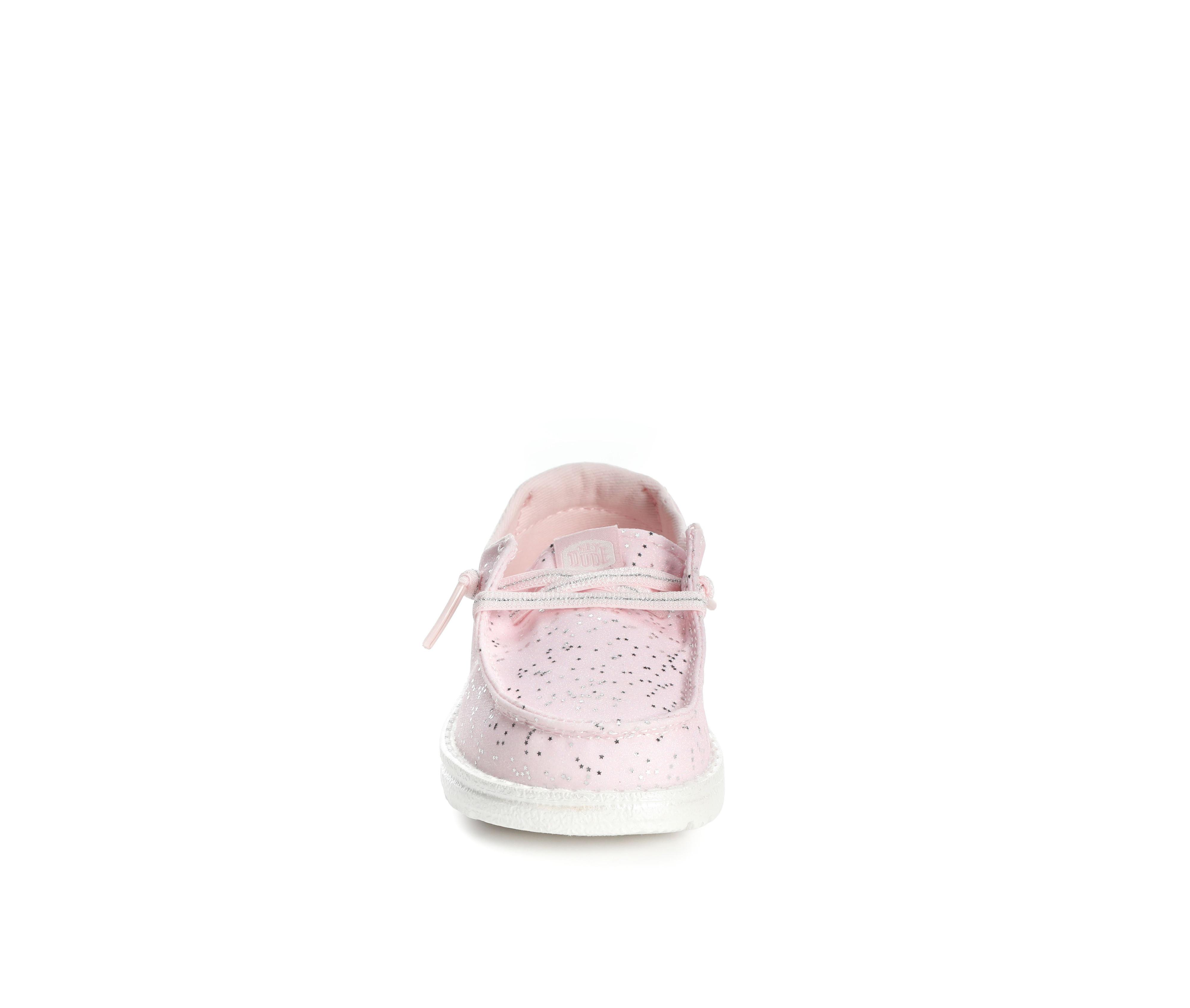 Girls' HEYDUDE Toddler Wendy Sparkle Surprise Casual Shoes