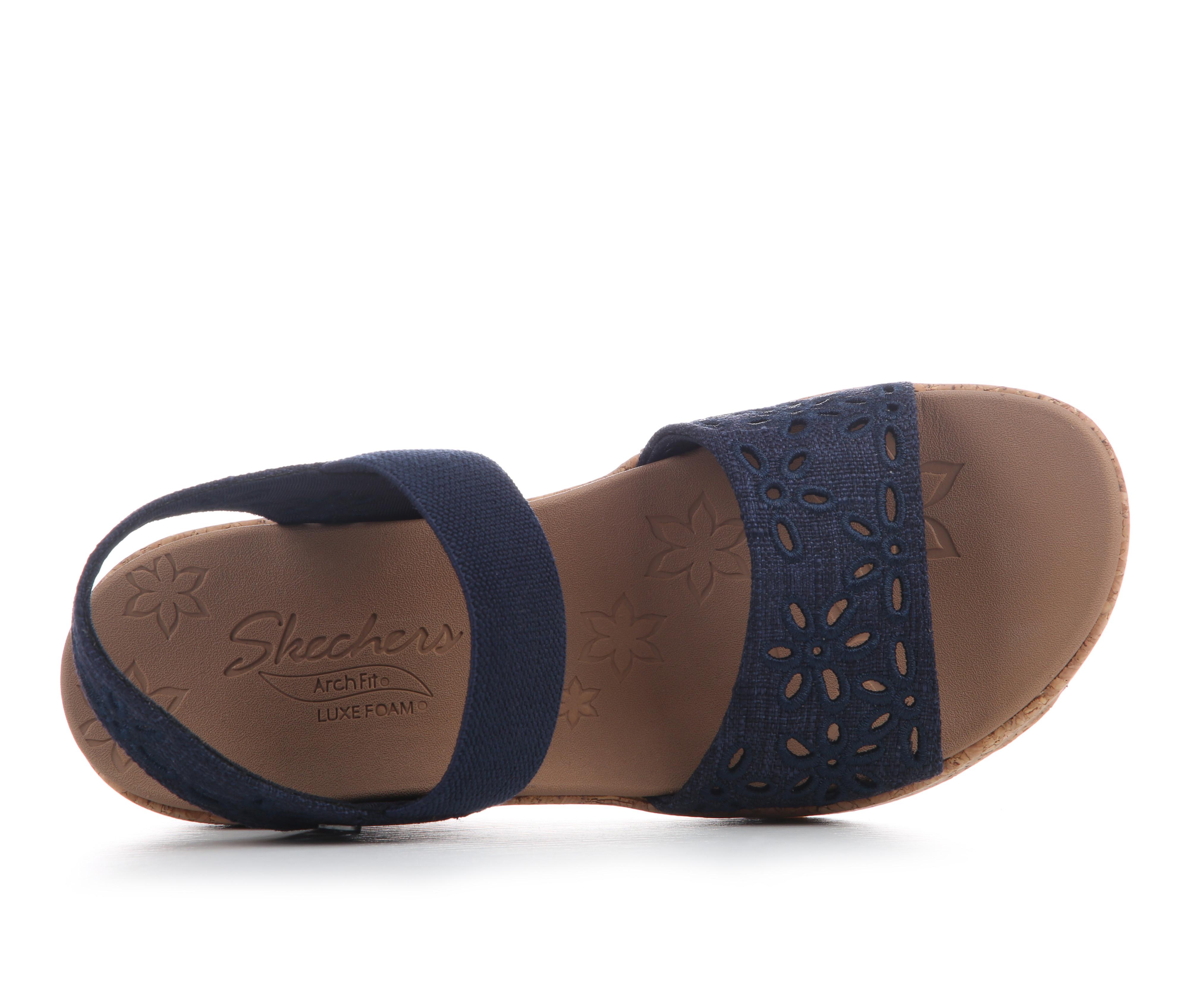 Women's Skechers 163437 Beach Bliss 2.0 Wedges