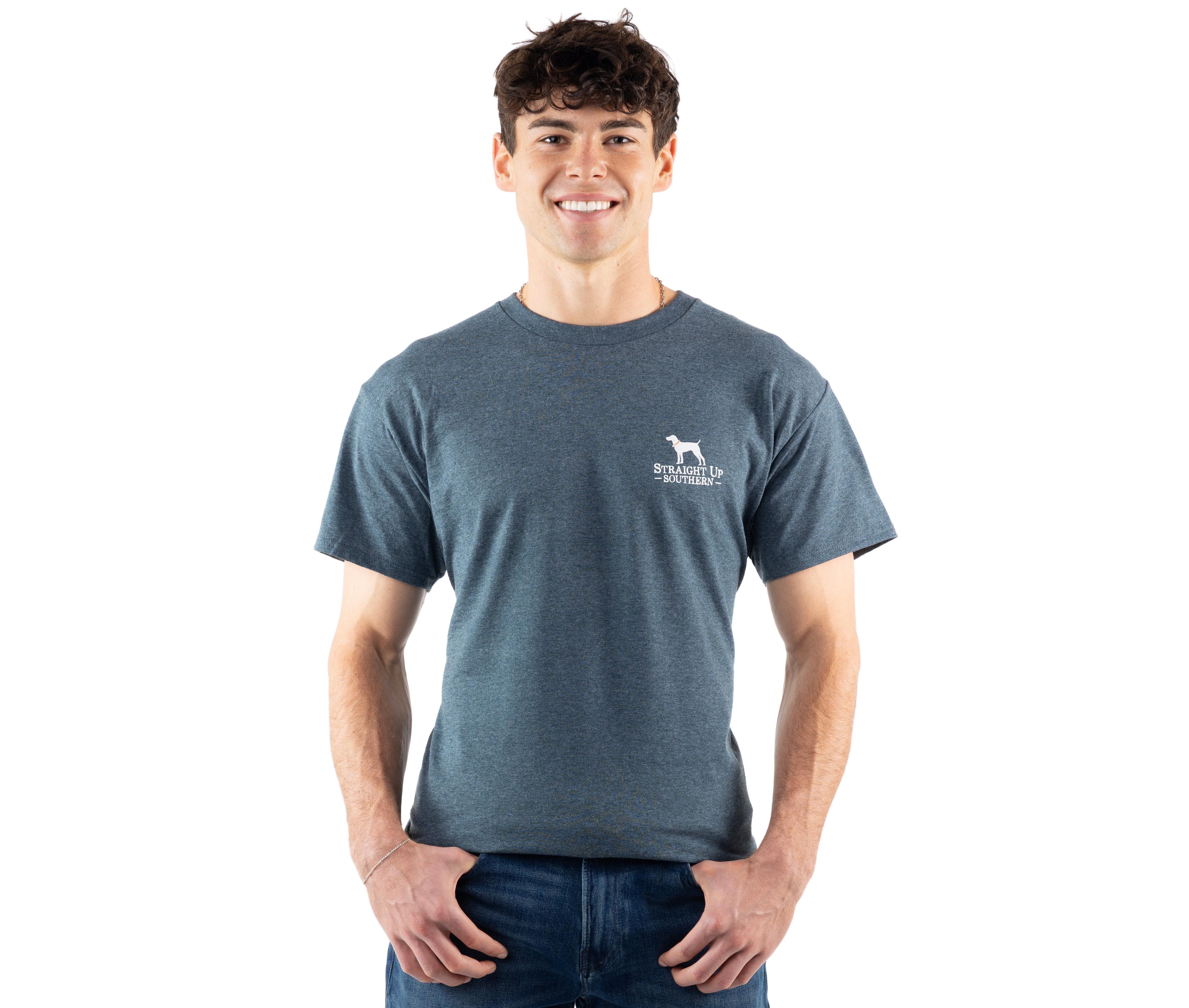 STRAIGHT UP Southern Duck Camo Logo Short Sleeve Tee