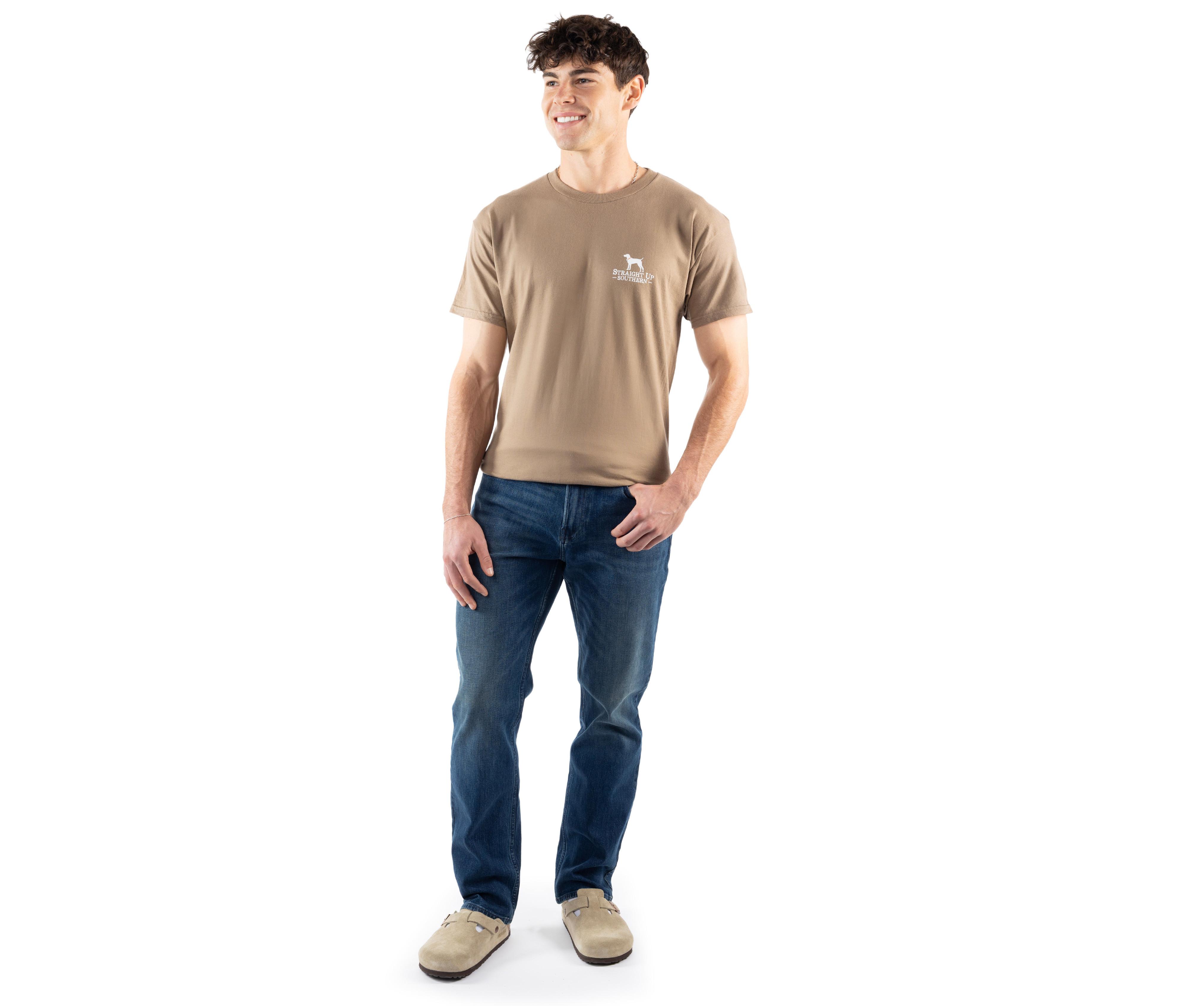 STRAIGHT UP SOUTHERN Camo Shells Short Sleeve Tee