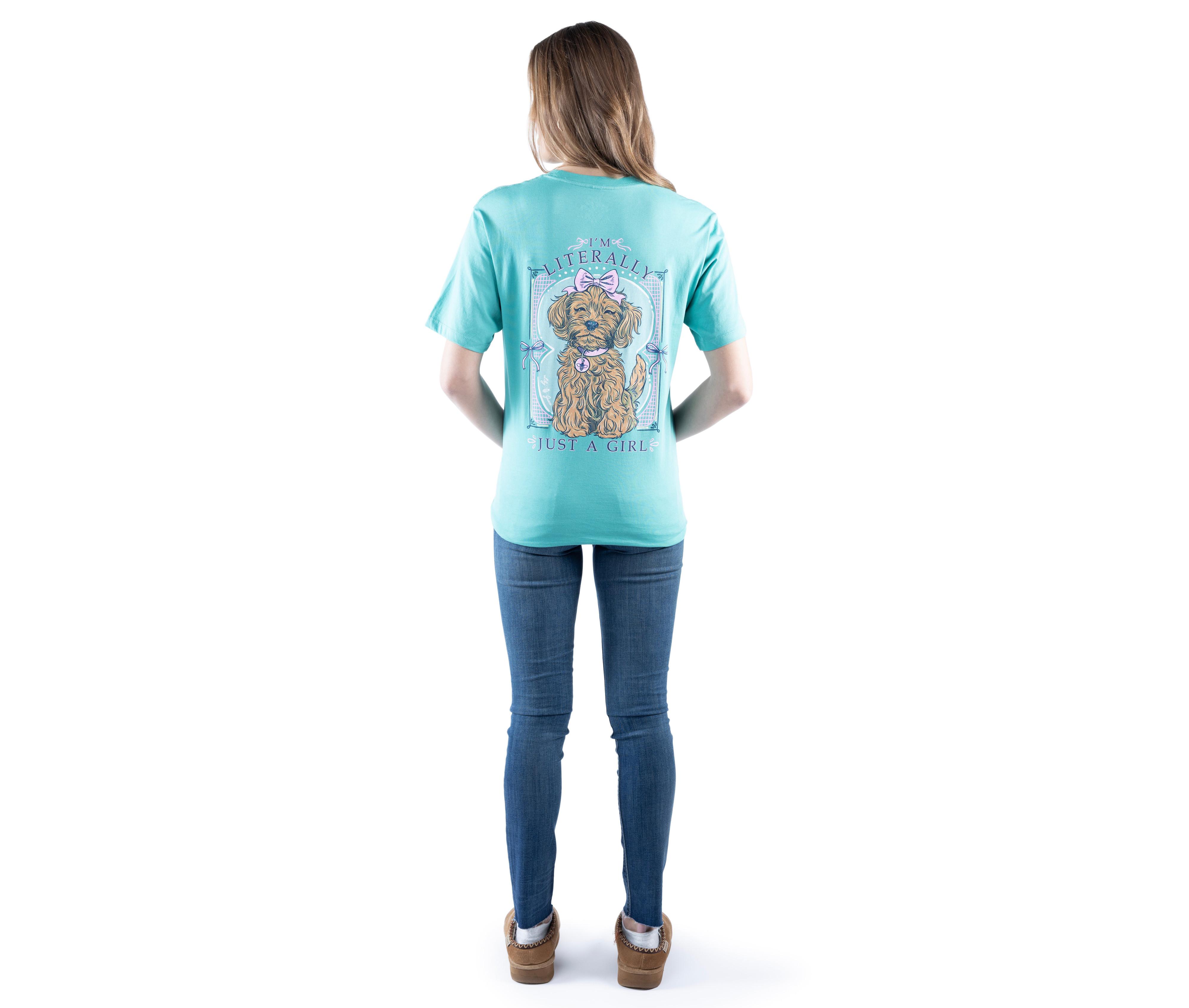 Lily Grace Just a Girl Short Sleeve Tee