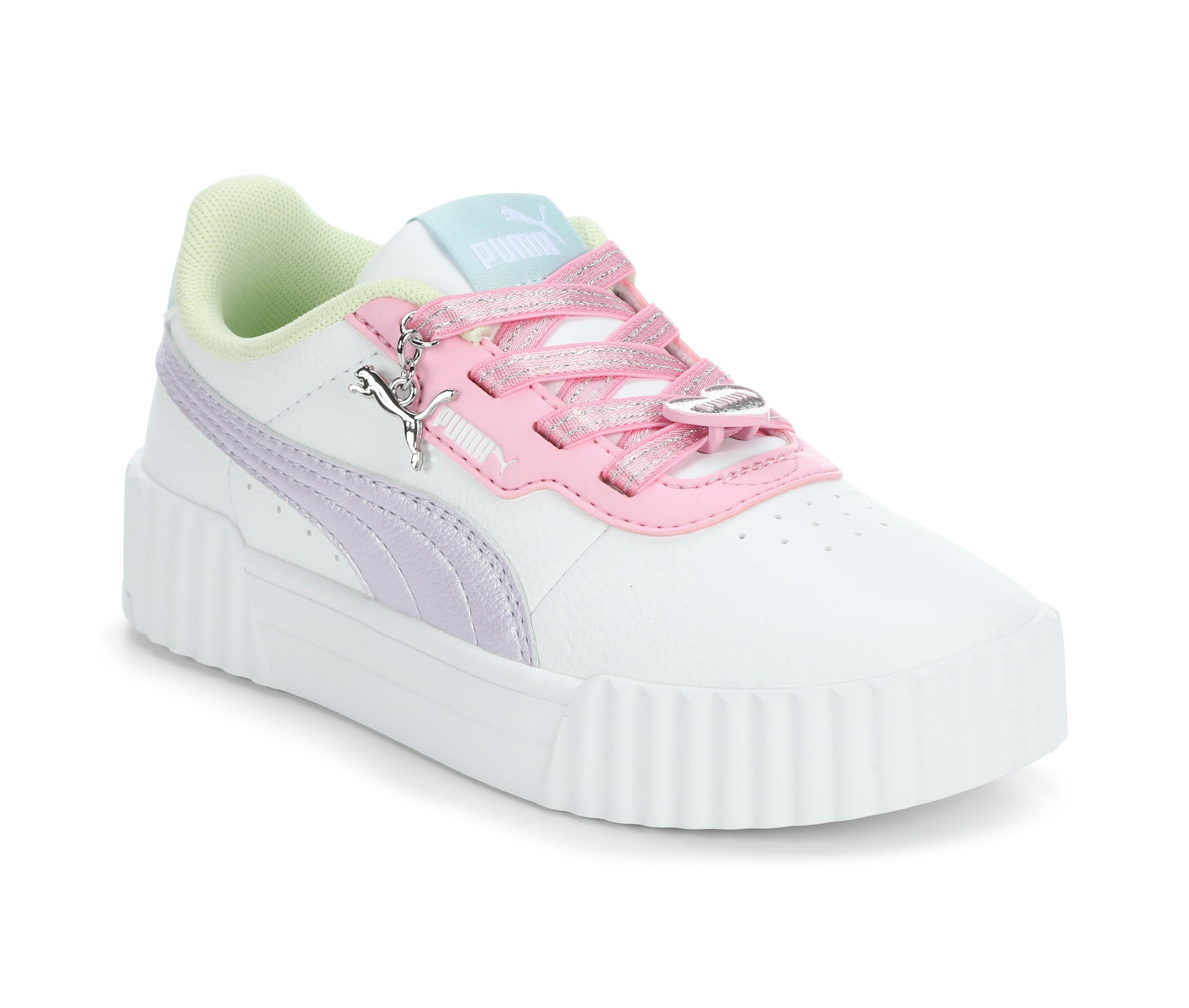 Girls' Puma Little Kid Carina 3.0 Block Party Sneakers
