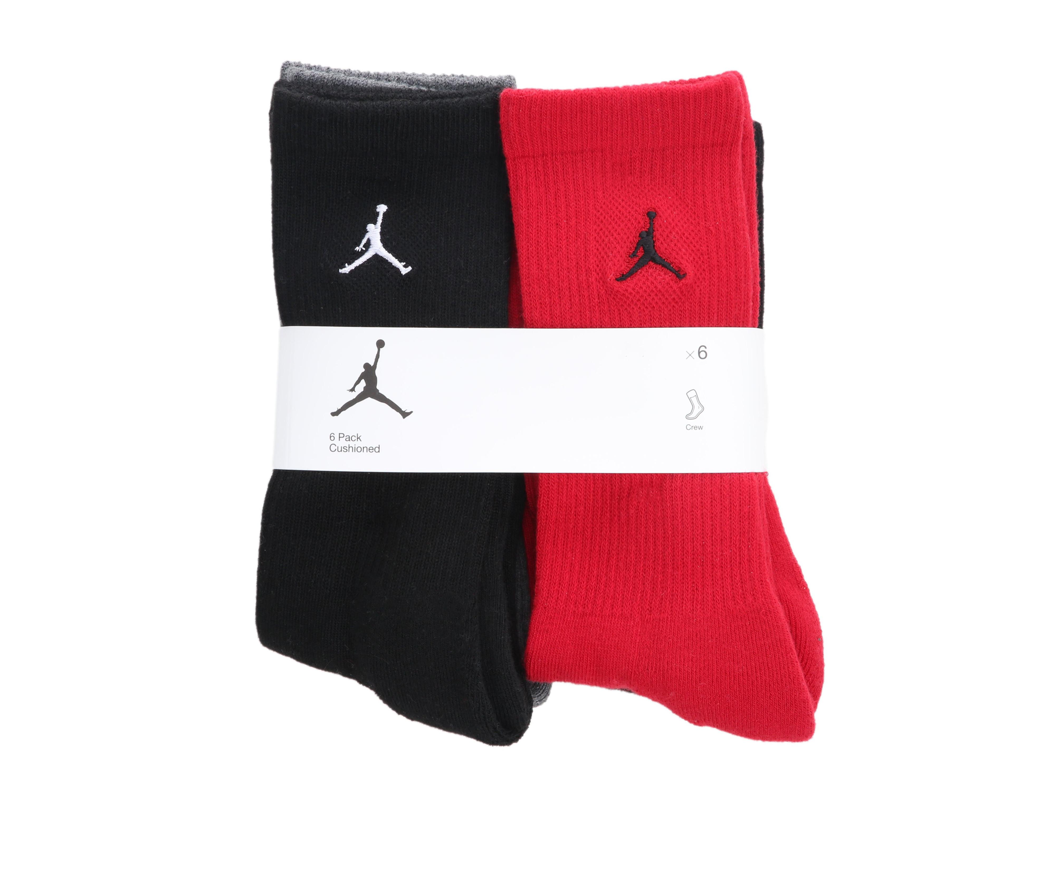 Jordan 6 Pair Essentials Crew Socks - thumbnail 8