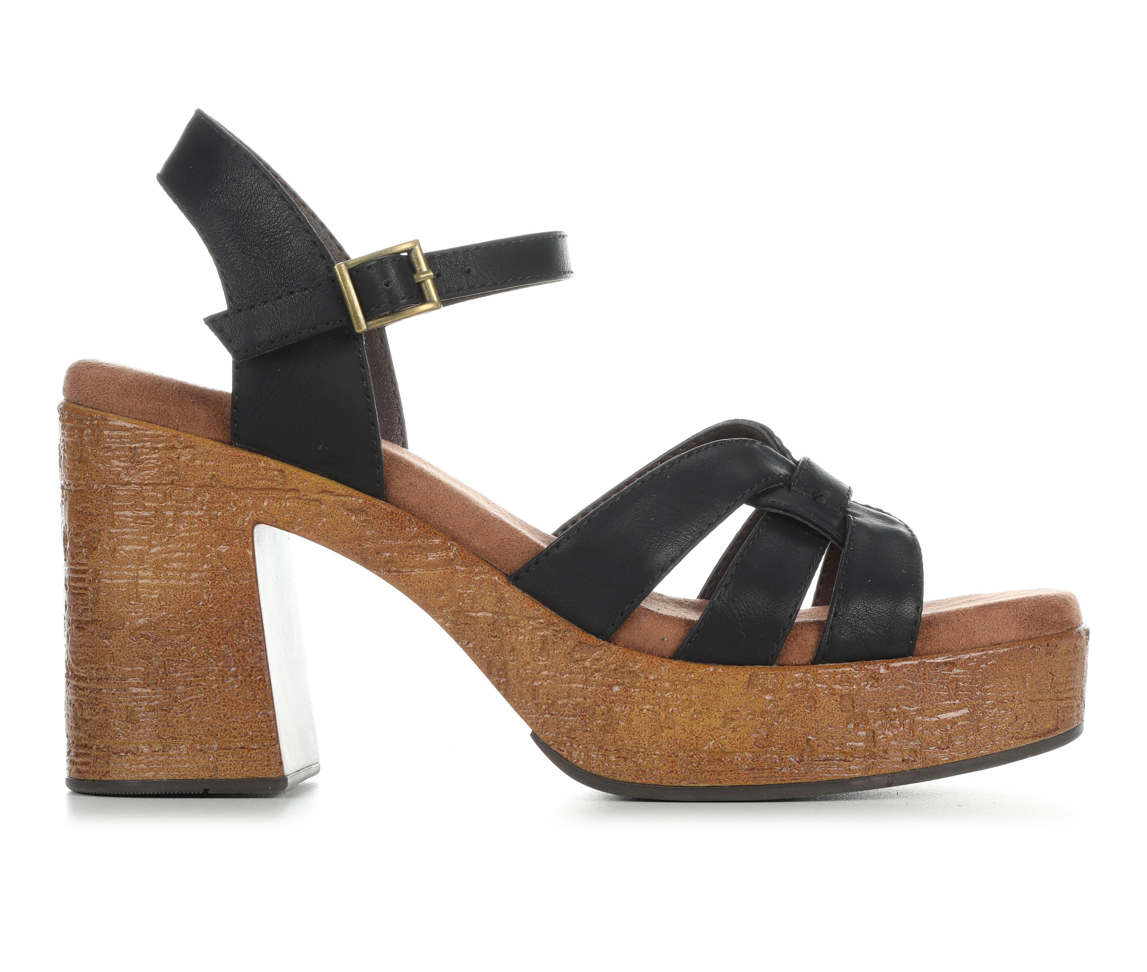 Women's White Mountain Barista Platform Sandals - thumbnail 8