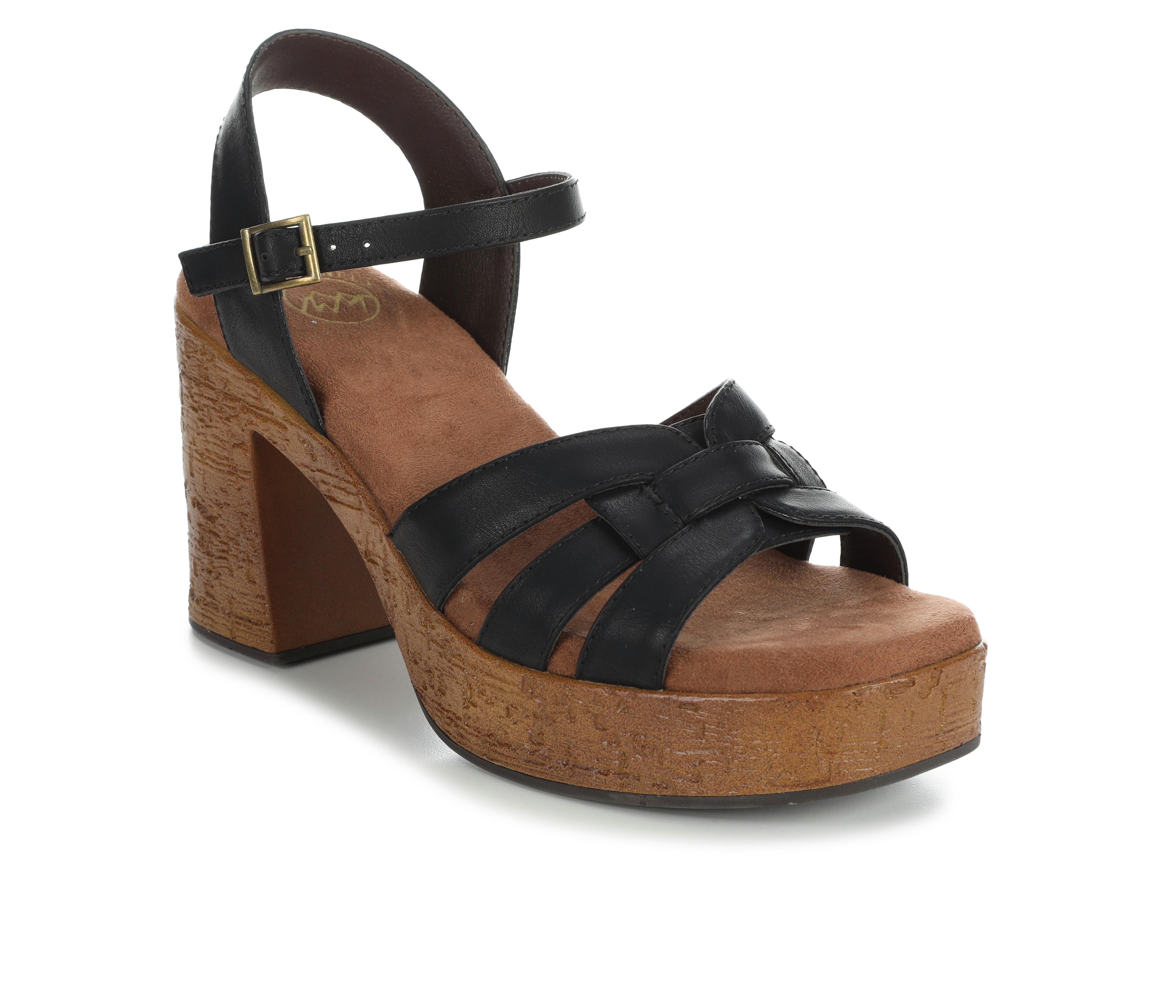 Women's White Mountain Barista Platform Sandals - thumbnail 9