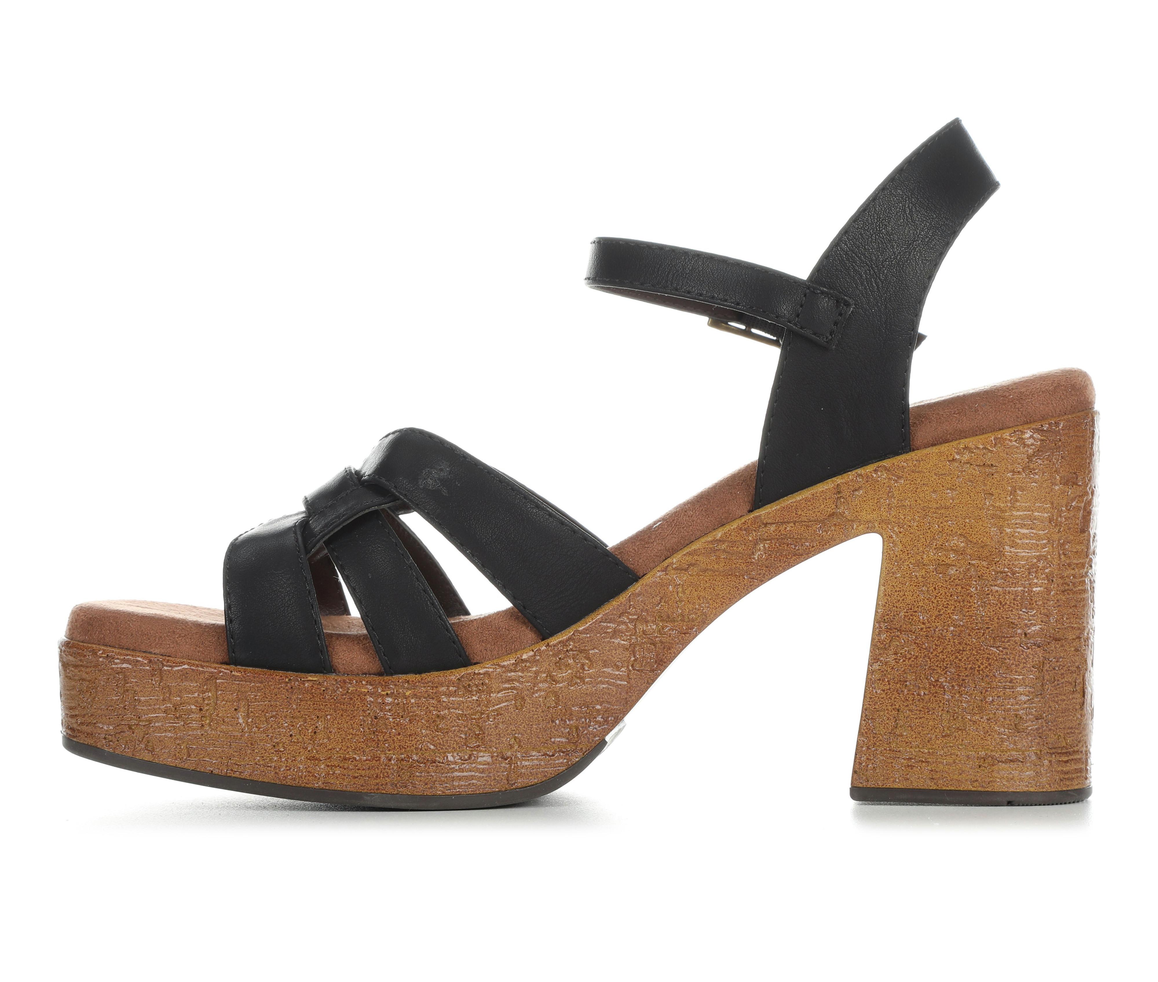 Women's White Mountain Barista Platform Sandals - thumbnail 10
