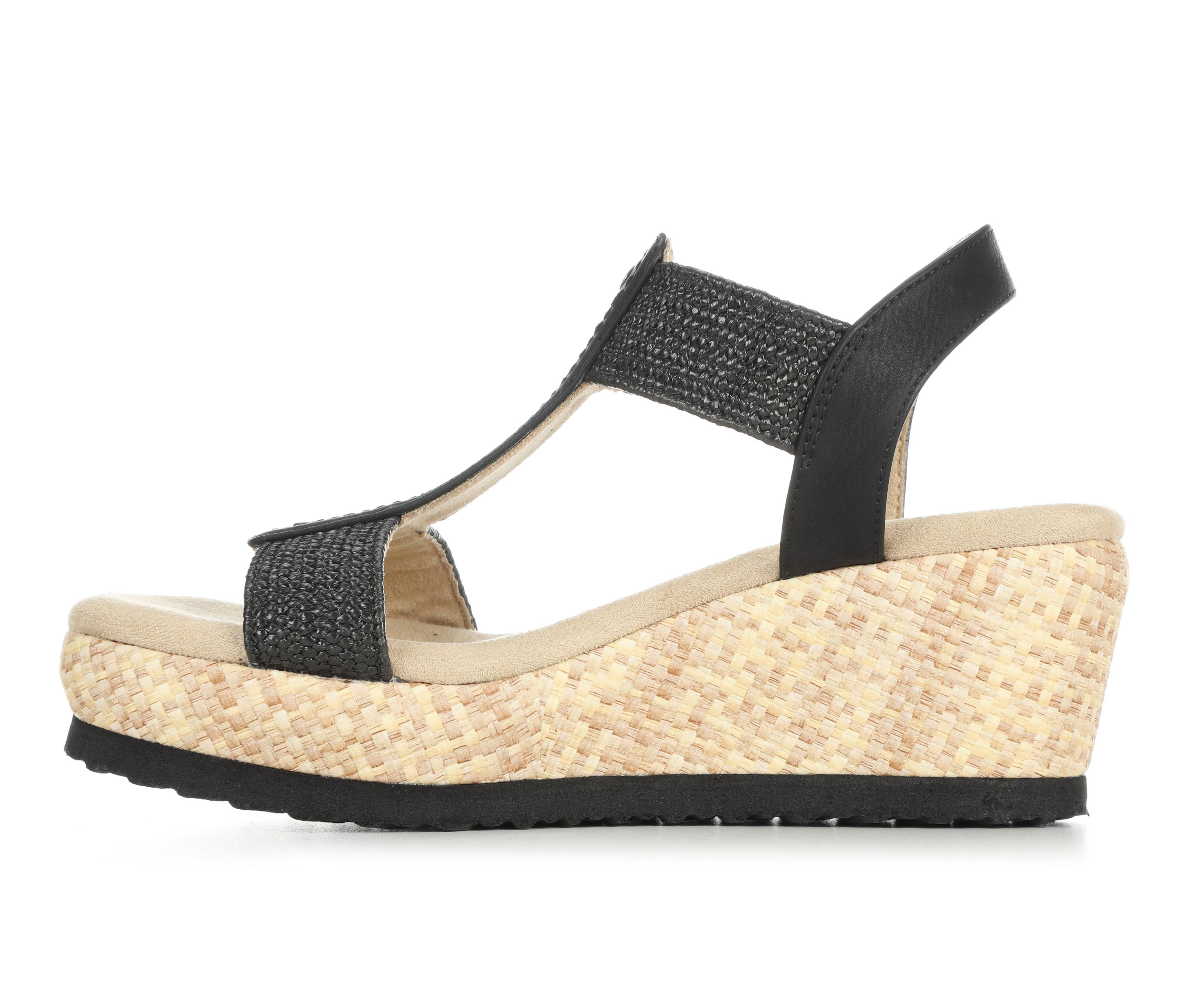 Women's Blue Aura Jenna Wedges - thumbnail 3