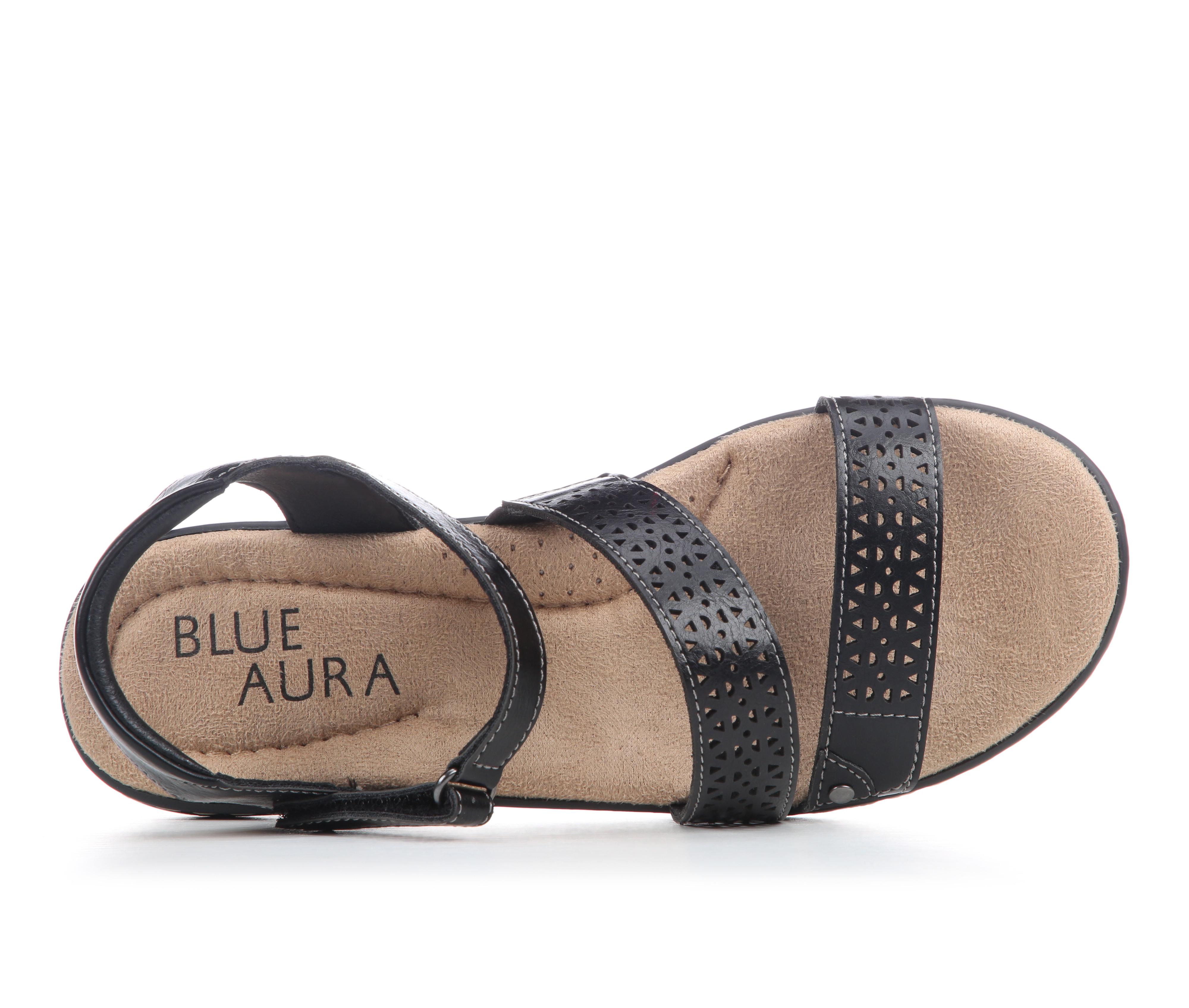 Women's Blue Aura Taren Sandals - thumbnail 6
