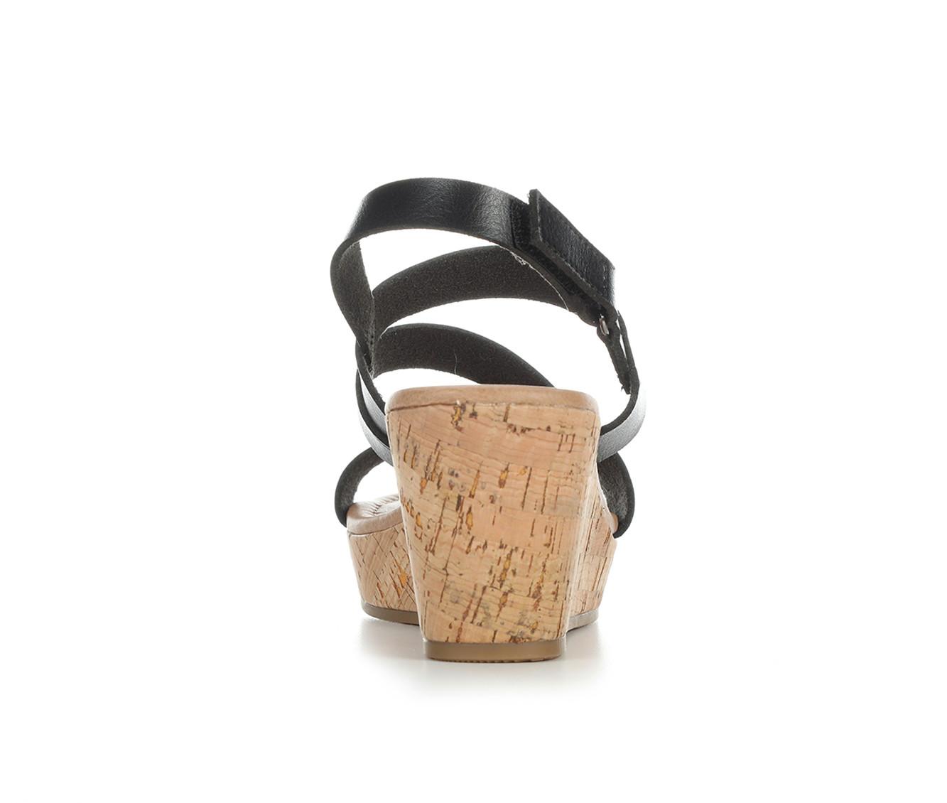 Women's Blue Aura Daria Wedges