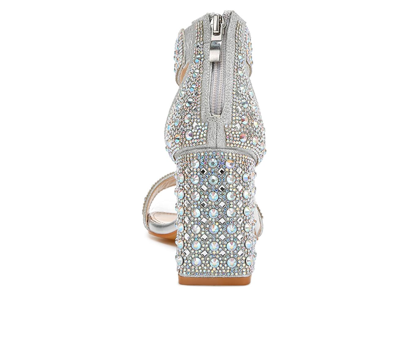 Women's London Rag Cady Rhinestones Dress Sandals