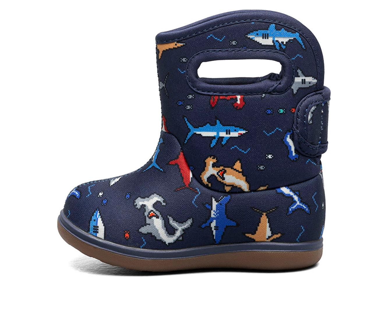 Kids' Bogs Footwear Little Kid & Big Kid Bogg Pixel Shark Rain Boots