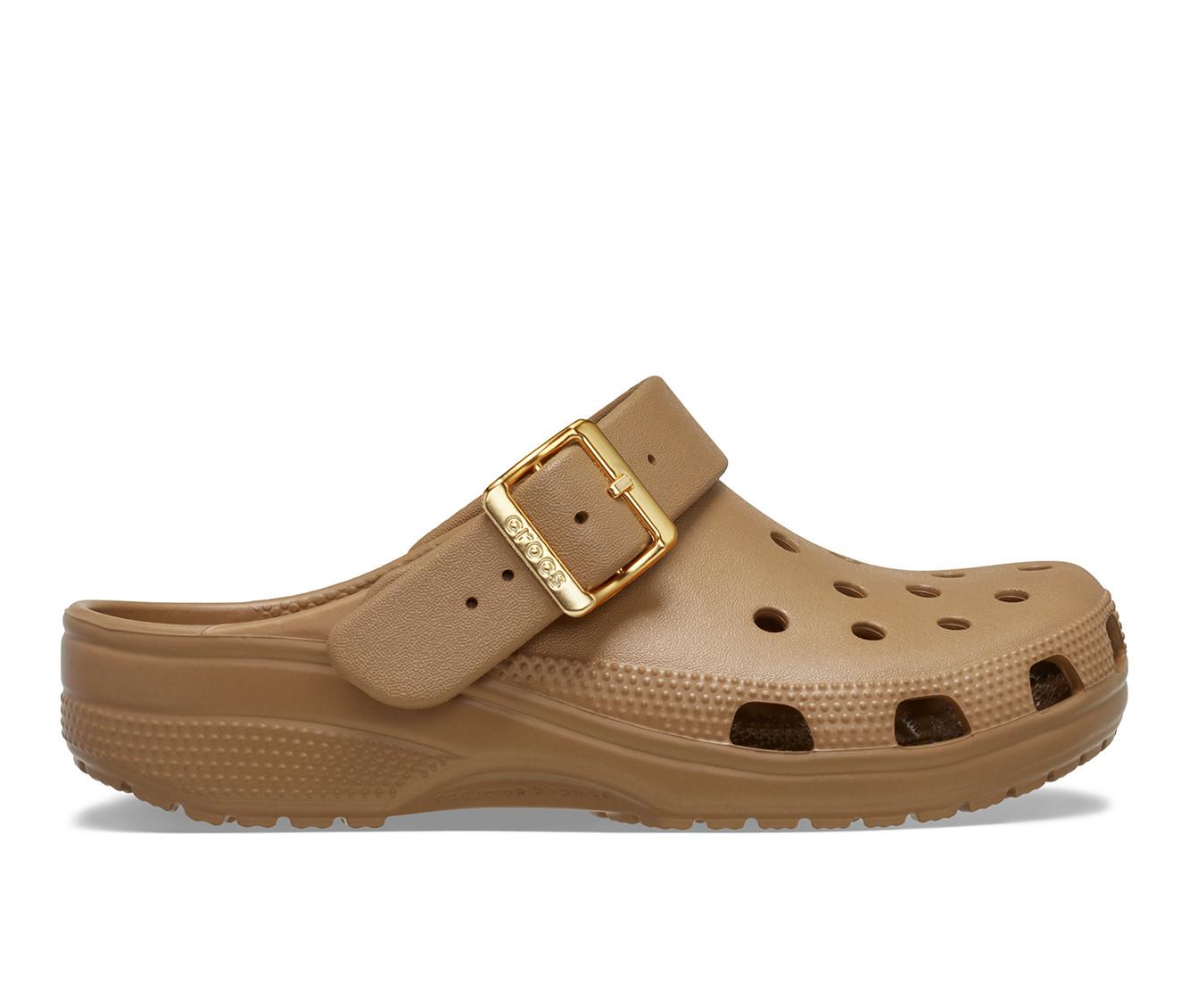 Women's Crocs Classic Metallic Buckle Clog Clogs