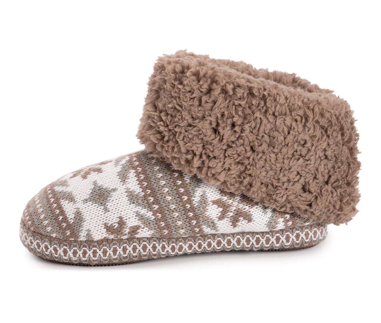 MUK LUKS Melinda Cuff Boot Slippers