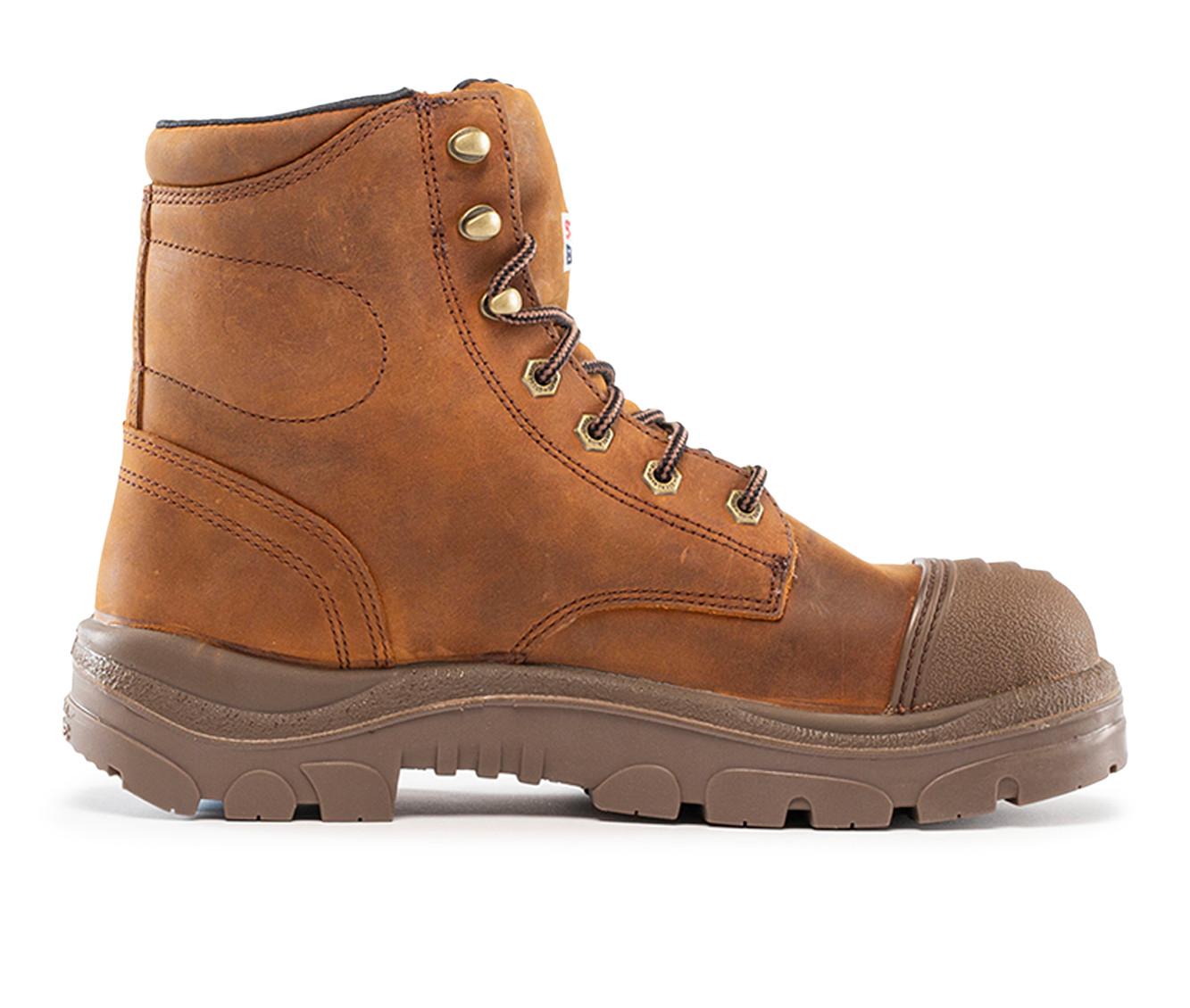 Men's STEEL BLUE Argyle Scuff Work Boot Boots
