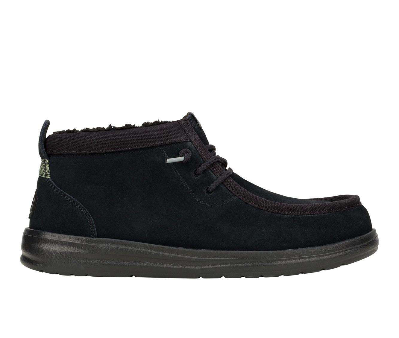 Men's HEYDUDE Wally Mid GripR Warmth Casual Shoes