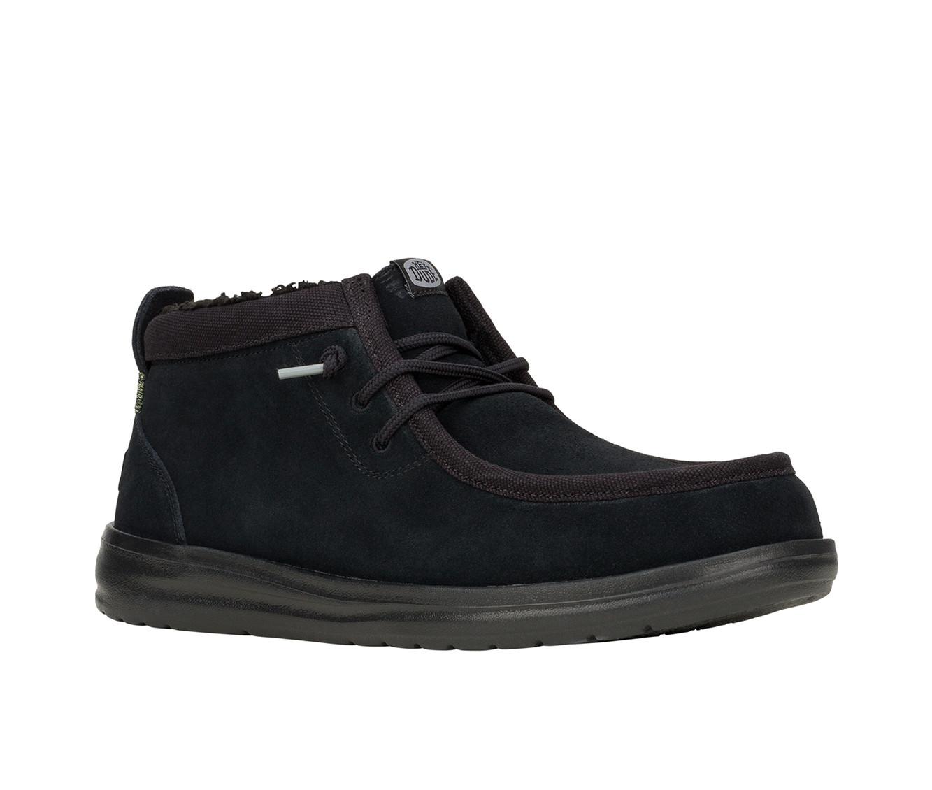 Men's HEYDUDE Wally Mid GripR Warmth Casual Shoes