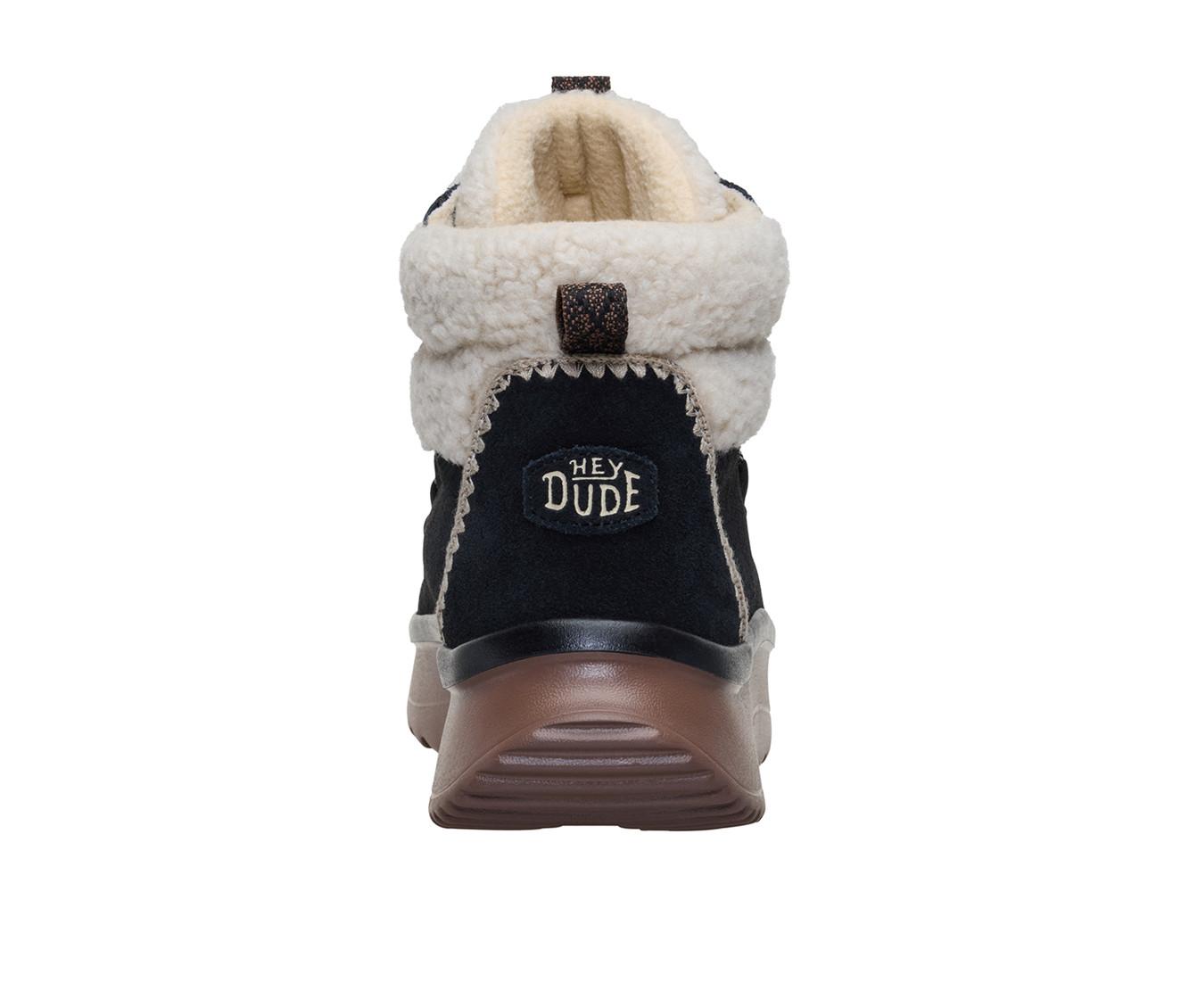 Women's HEYDUDE Wendy Peak Apres Suede CozStit Booties