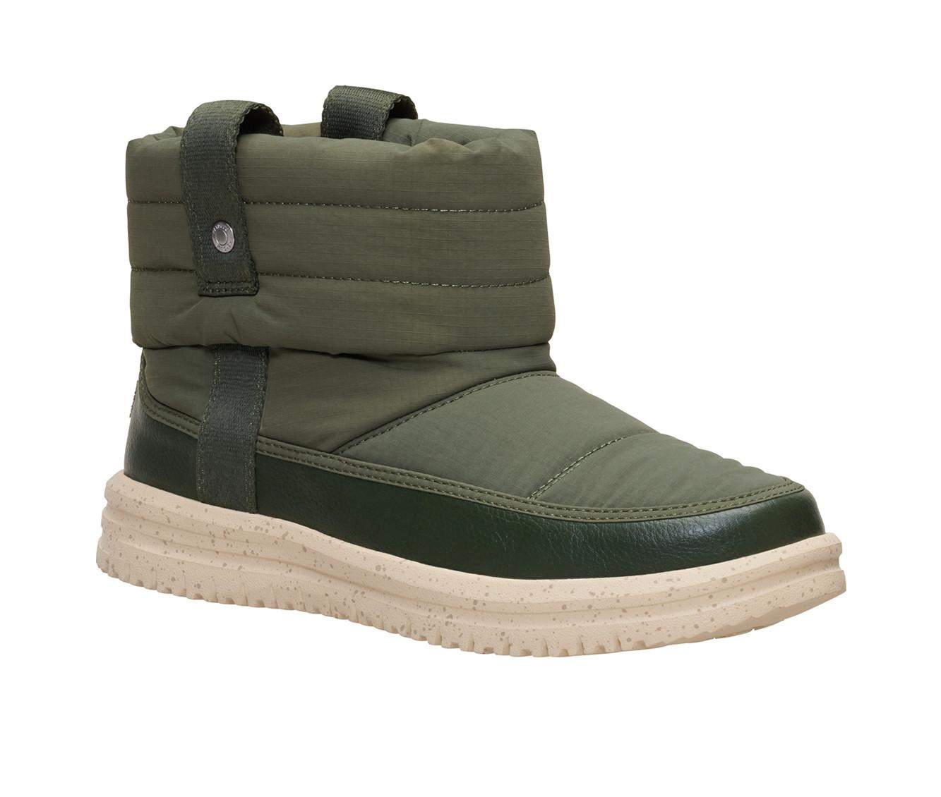 Women's HEYDUDE Camden Cuff Nylon Quilt Booties