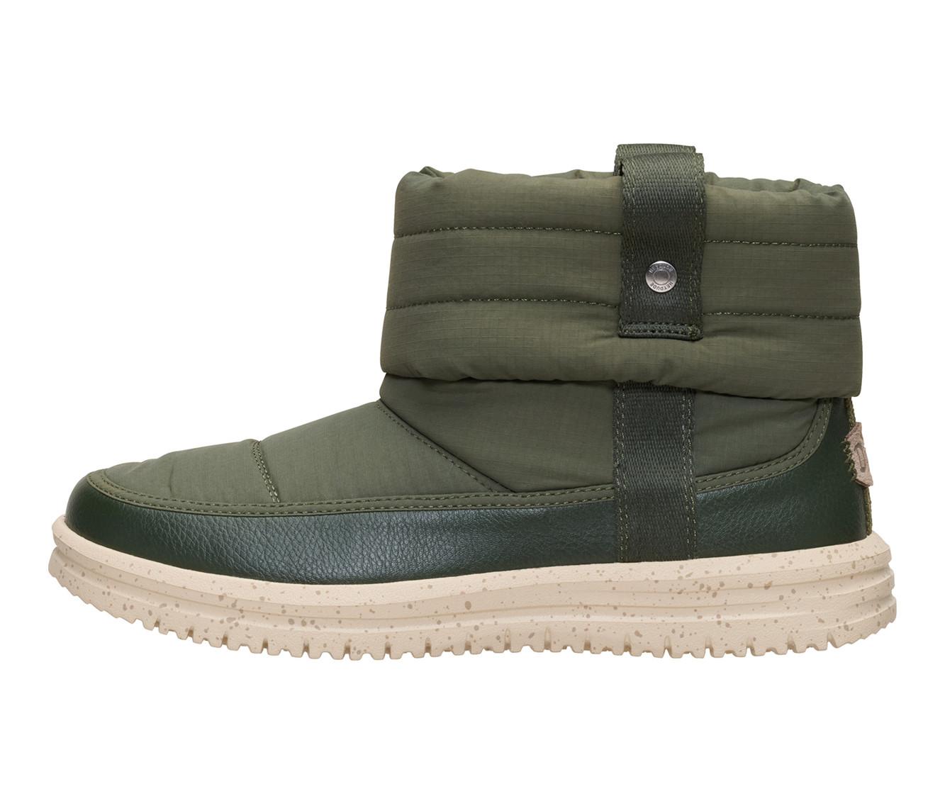 Women's HEYDUDE Camden Cuff Nylon Quilt Booties