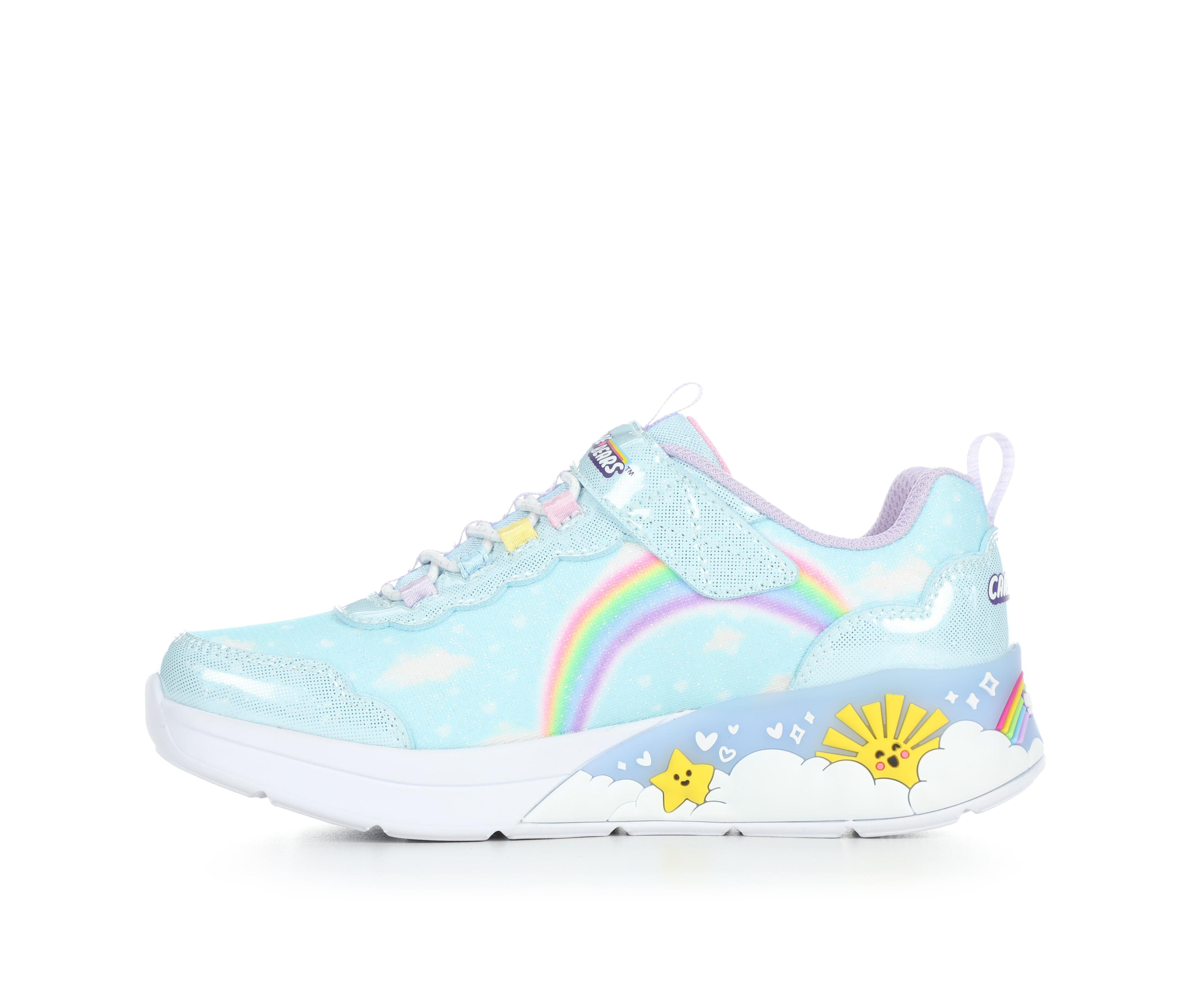 Kids' Skechers Little Kid & Big Carebear Hugs Light-Up Shoes