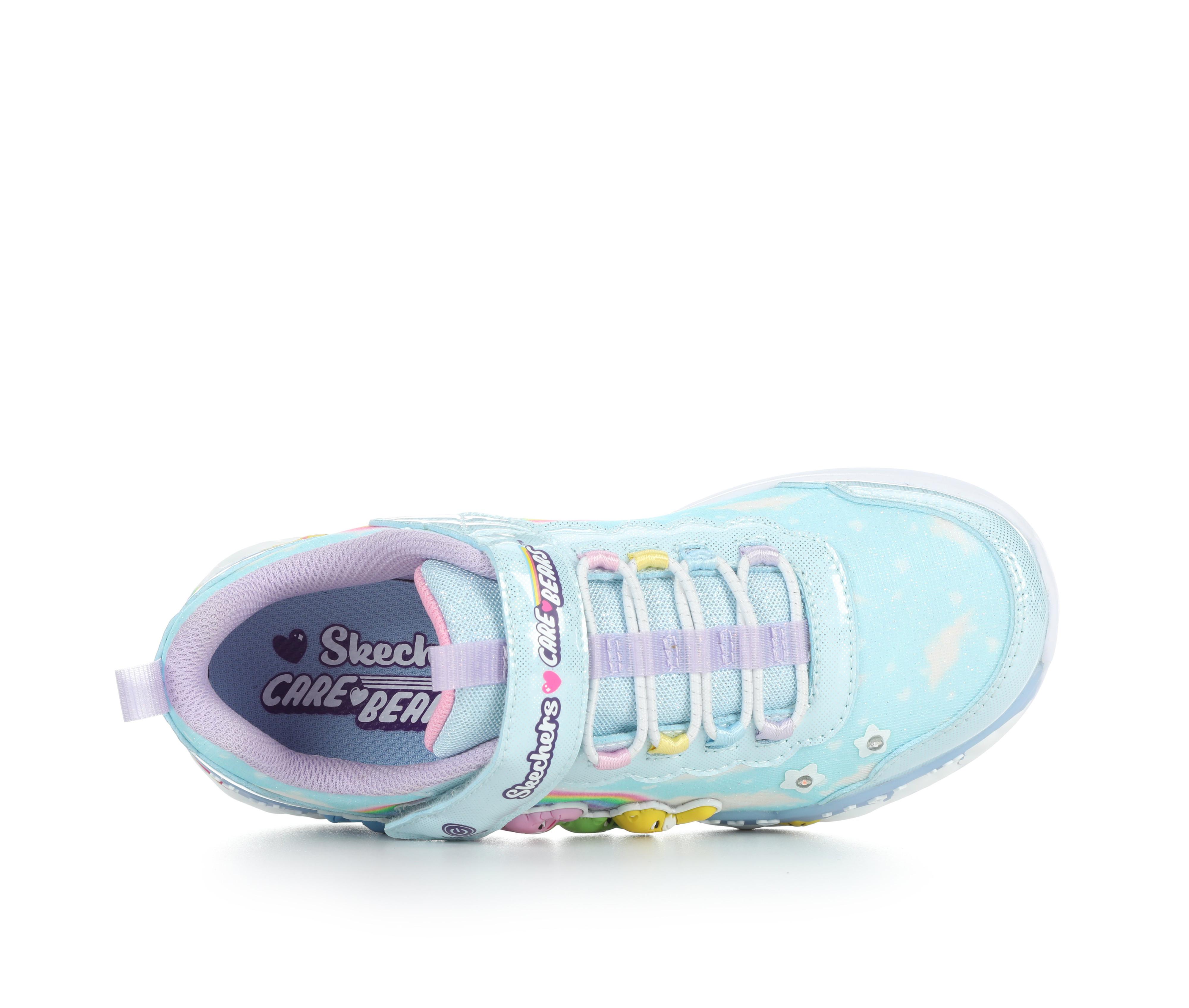 Kids' Skechers Little Kid & Big Carebear Hugs Light-Up Shoes