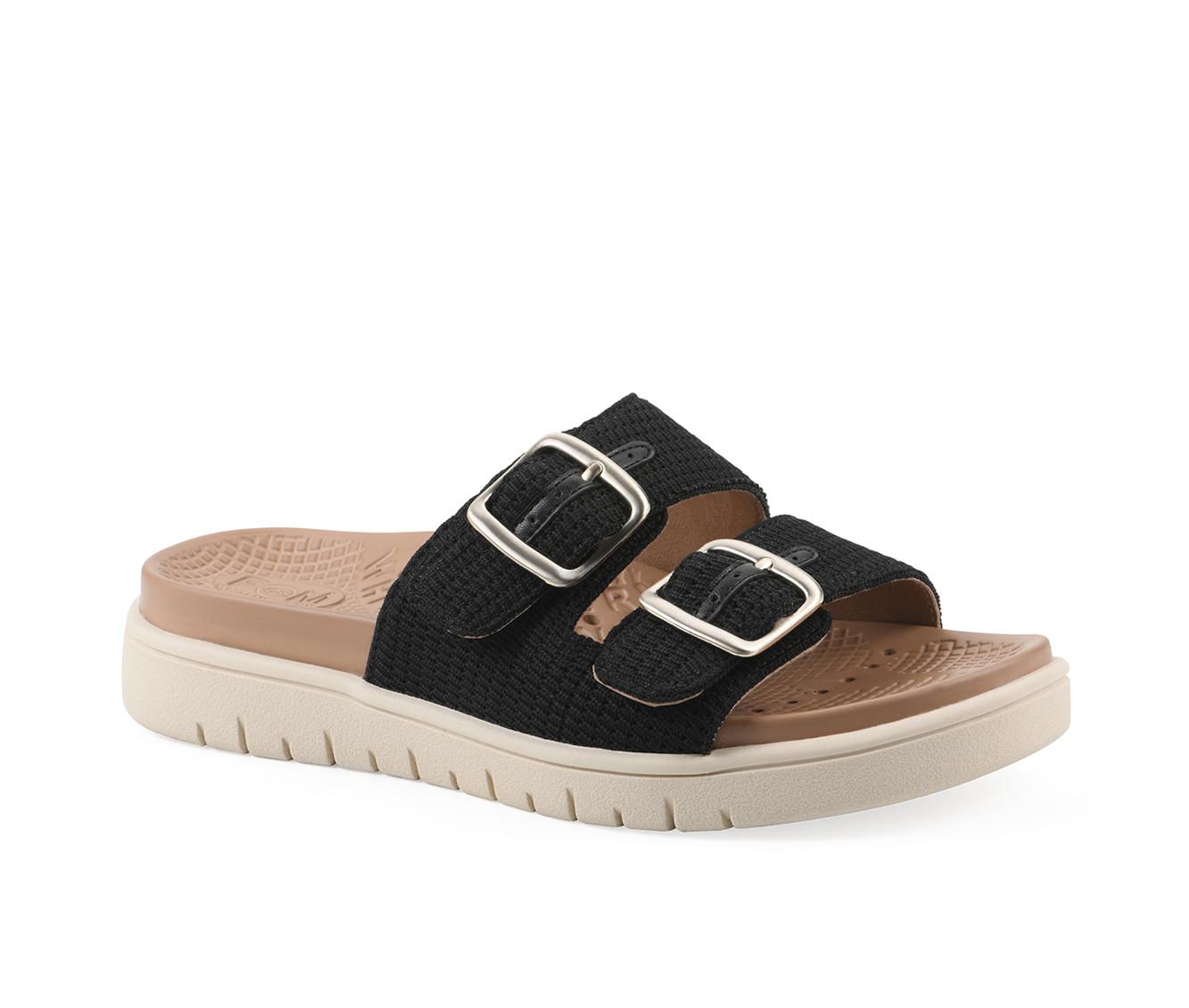 Women's White Mountain Nanny Footbed Sandals