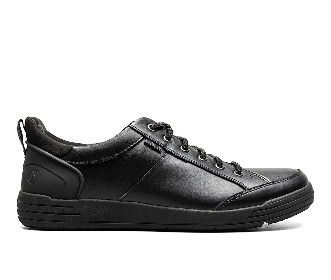 Men's Nunn Bush Kore City Walk Work EZ Hands Free Lace Safety Shoes