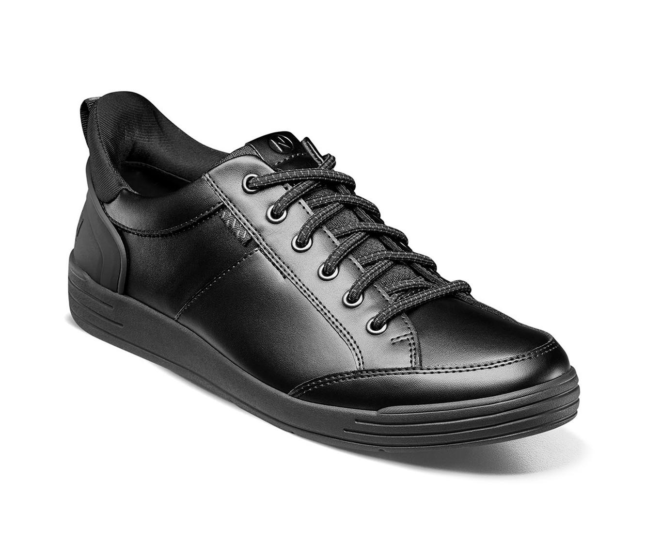 Men's Nunn Bush Kore City Walk Work EZ Hands Free Lace Safety Shoes