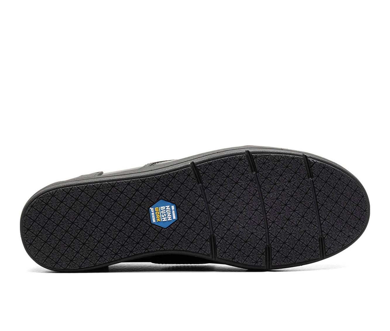 Men's Nunn Bush Kore City Walk Work EZ Slip On Safety Shoes | Shoe Station