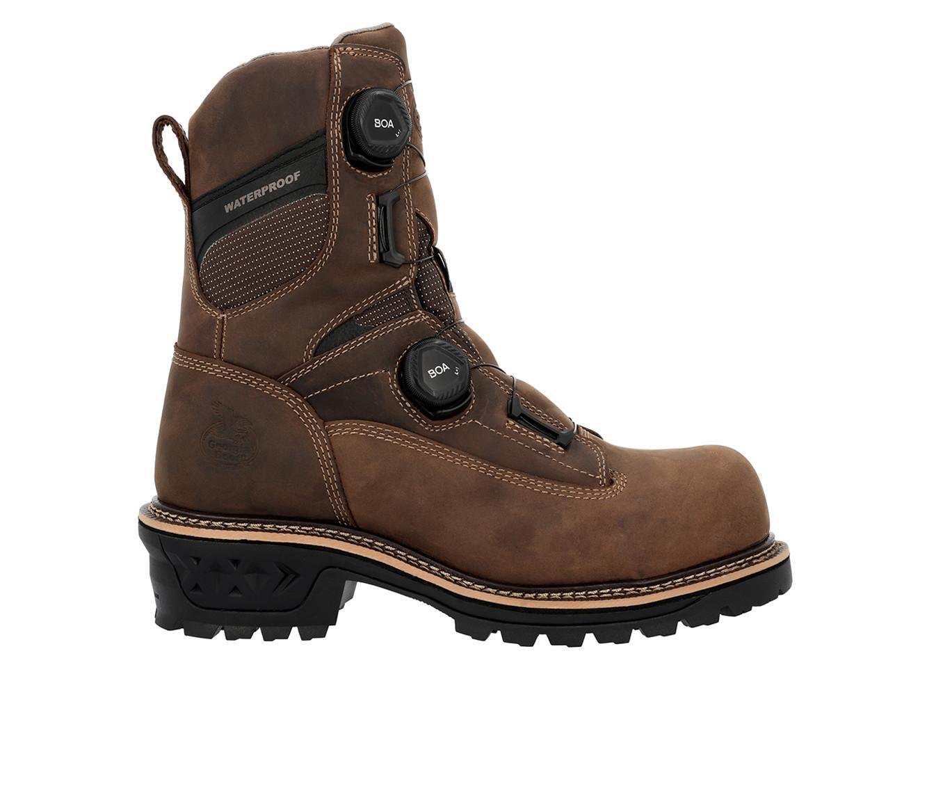 Men's Georgia Boot BOA LTX Logger GB00732 Work Boots
