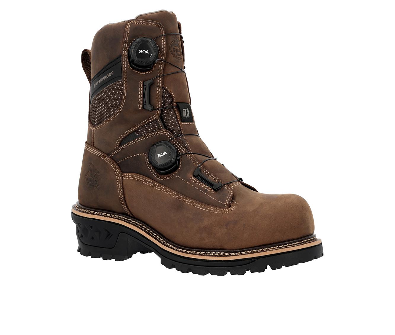 Men's Georgia Boot BOA LTX Logger GB00732 Work Boots