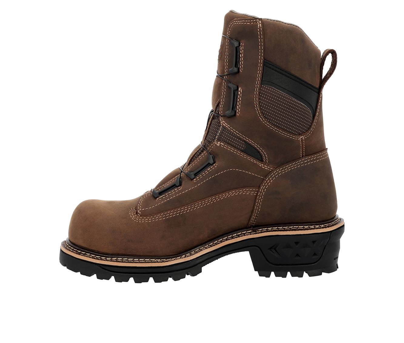 Men's Georgia Boot BOA LTX Logger GB00732 Work Boots