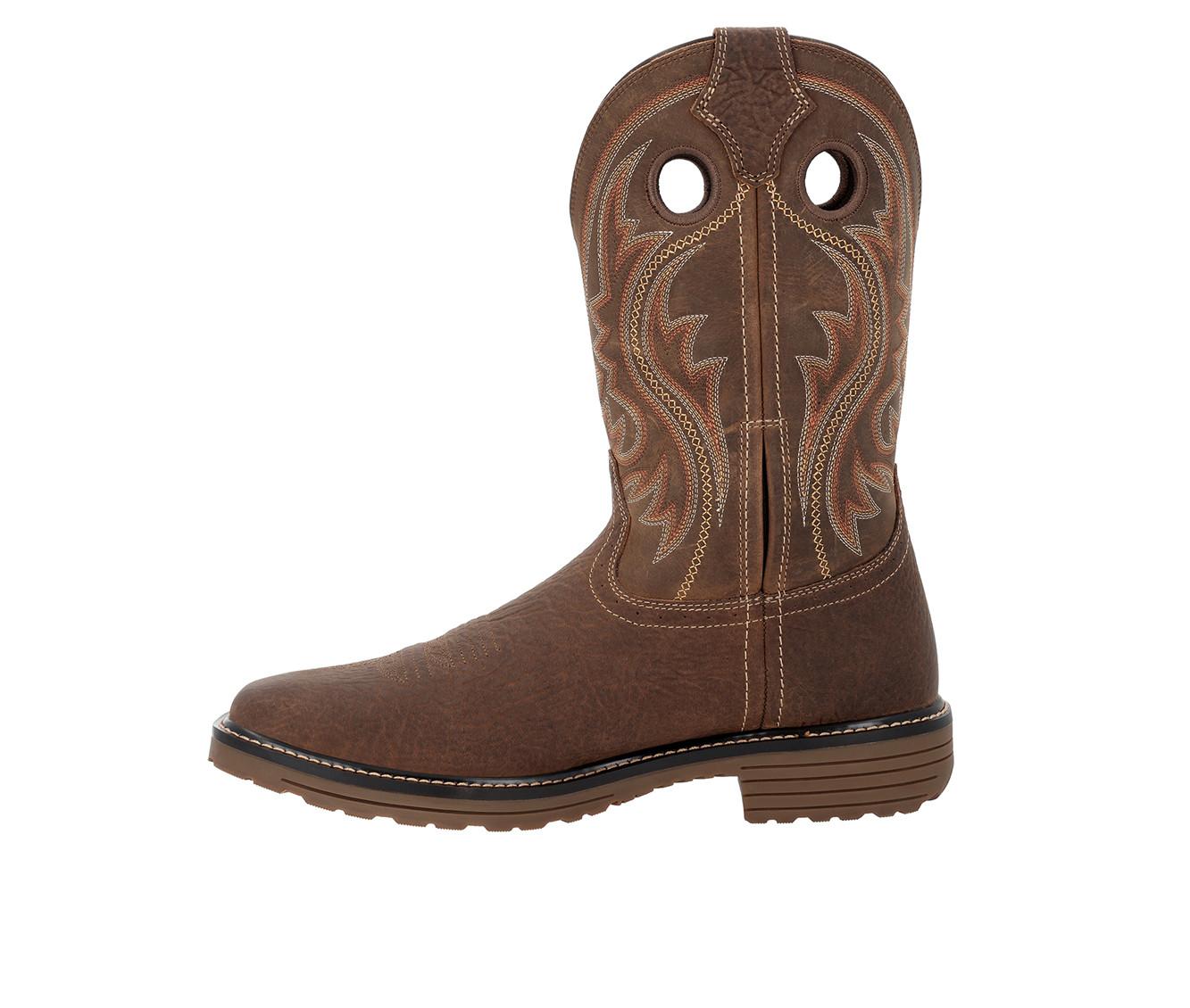 Men's Durango Workhorse Soft Toe Western Boot Work Boots