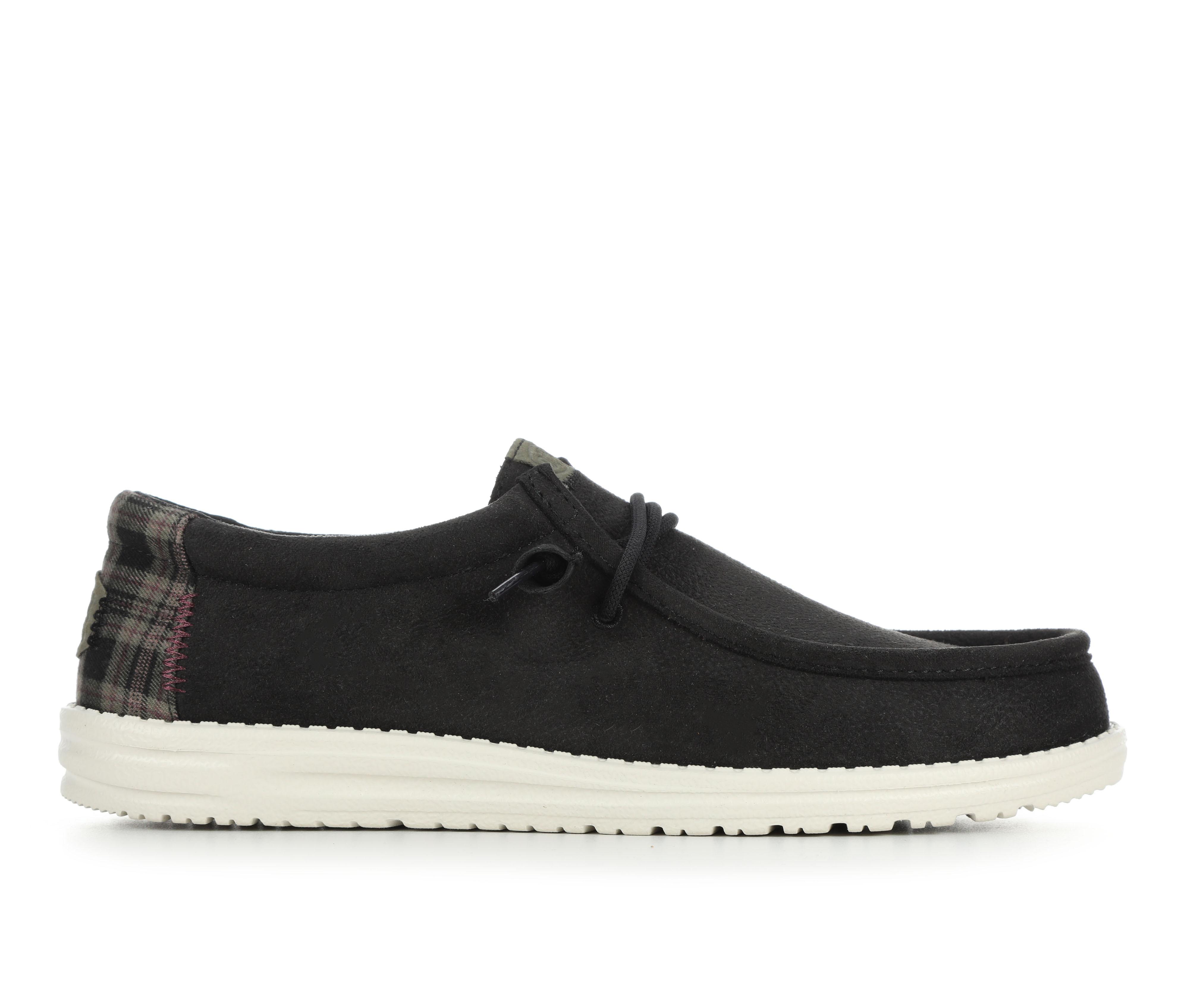 Men's HEYDUDE Wally Craft Plaid Casual Shoes