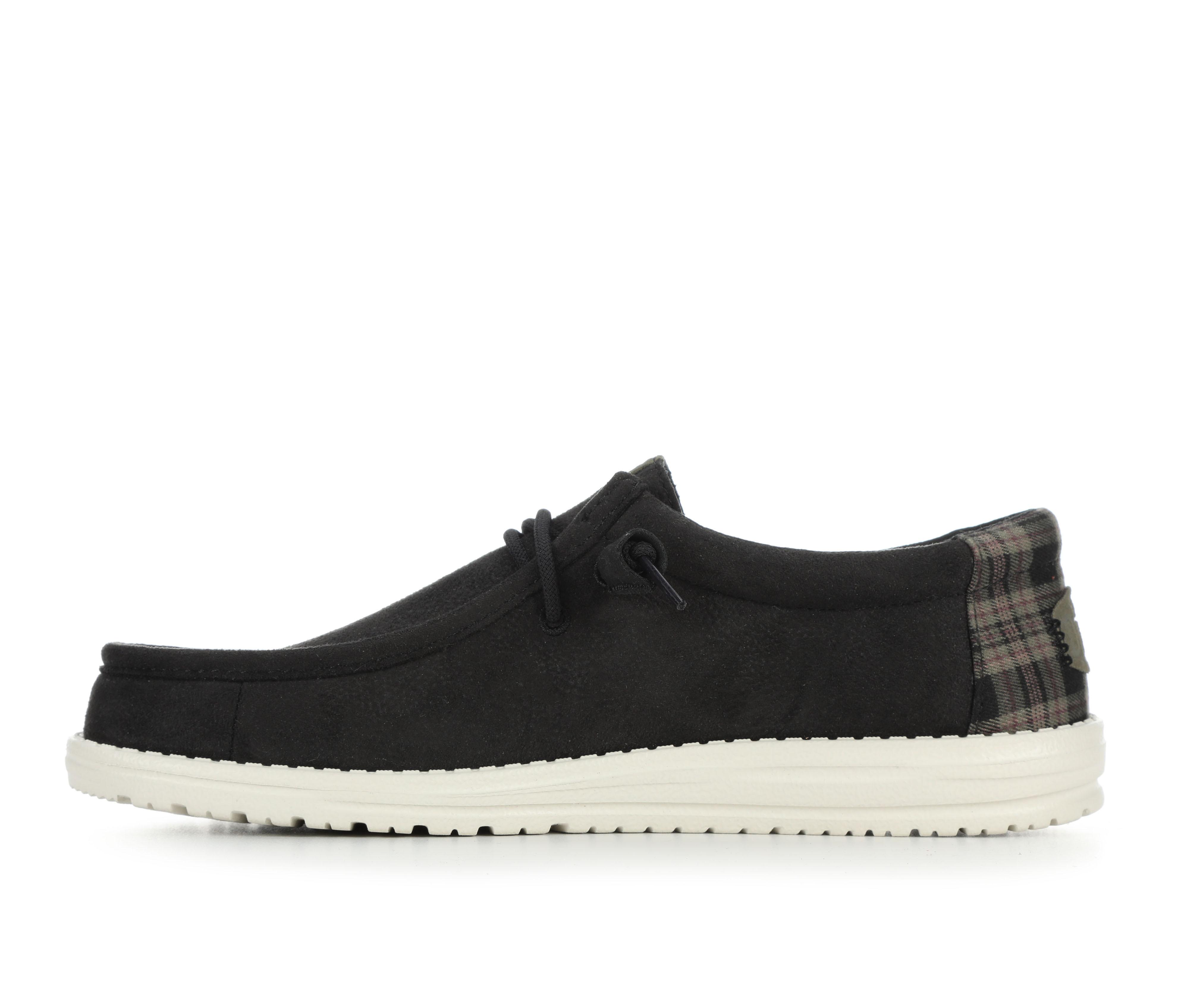 Men's HEYDUDE Wally Craft Plaid Casual Shoes
