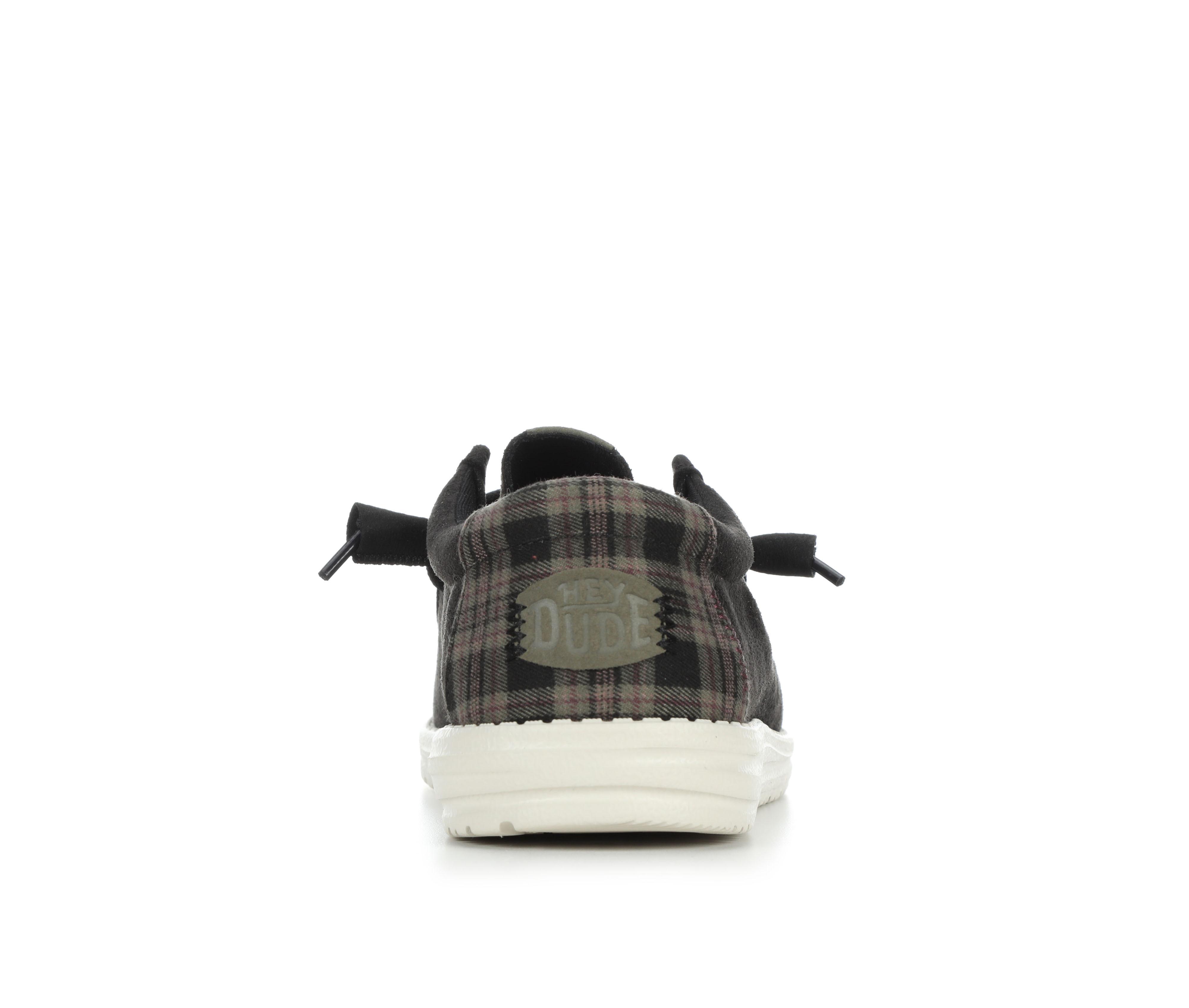 Men's HEYDUDE Wally Craft Plaid Casual Shoes