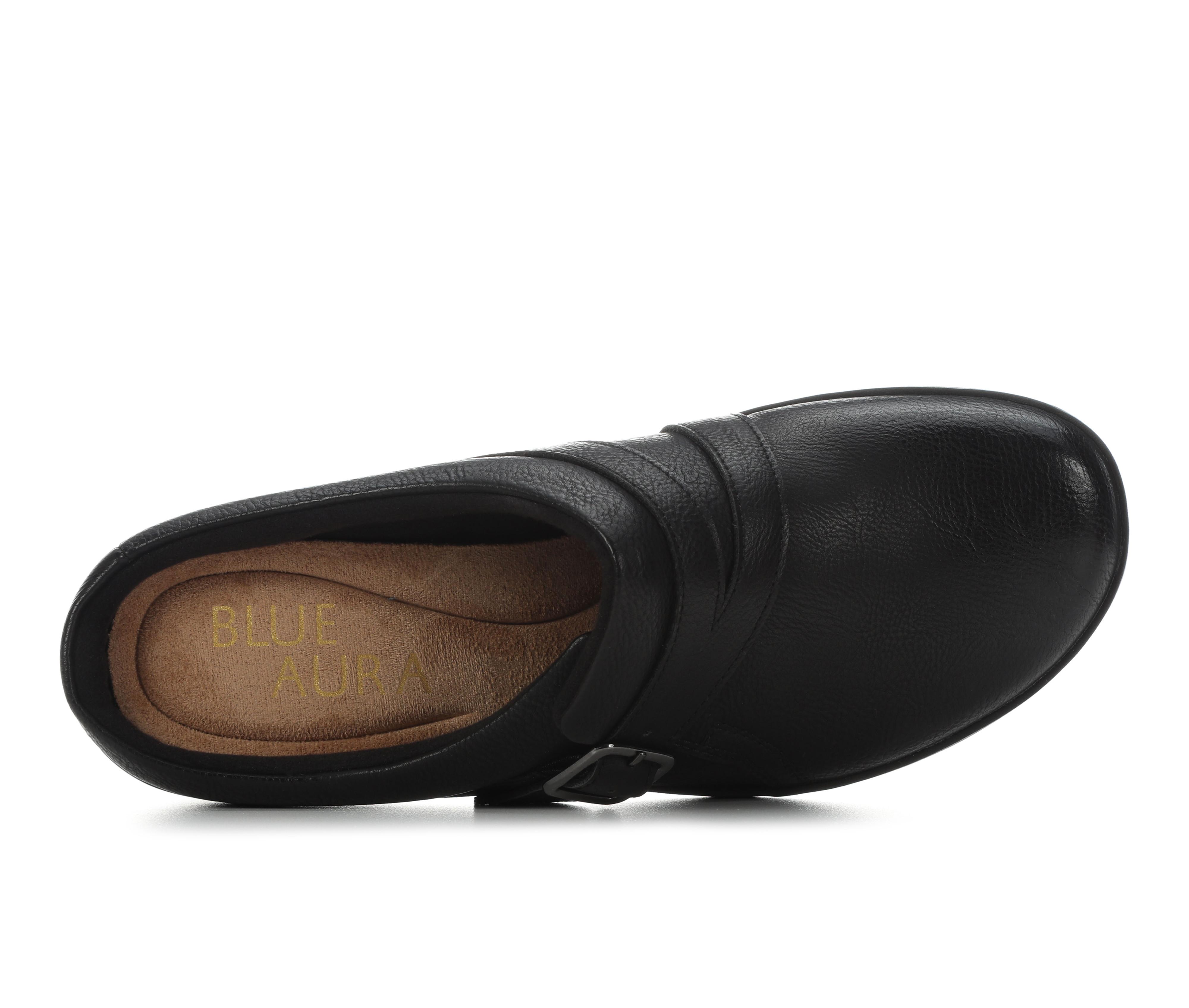 Women's Blue Aura Hattie Clogs