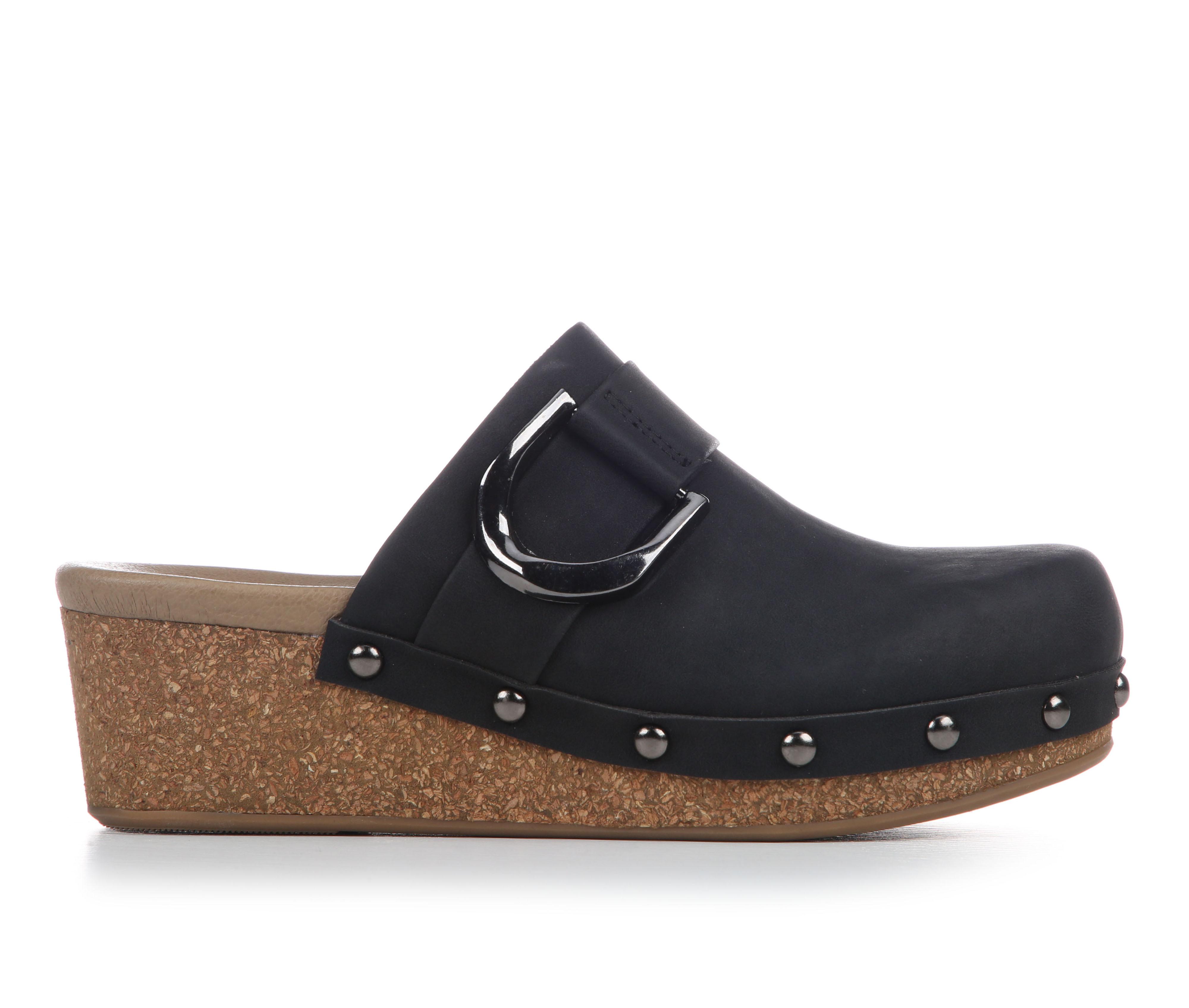 Women's Vintage 7 Eight Germaine Wedge Clogs