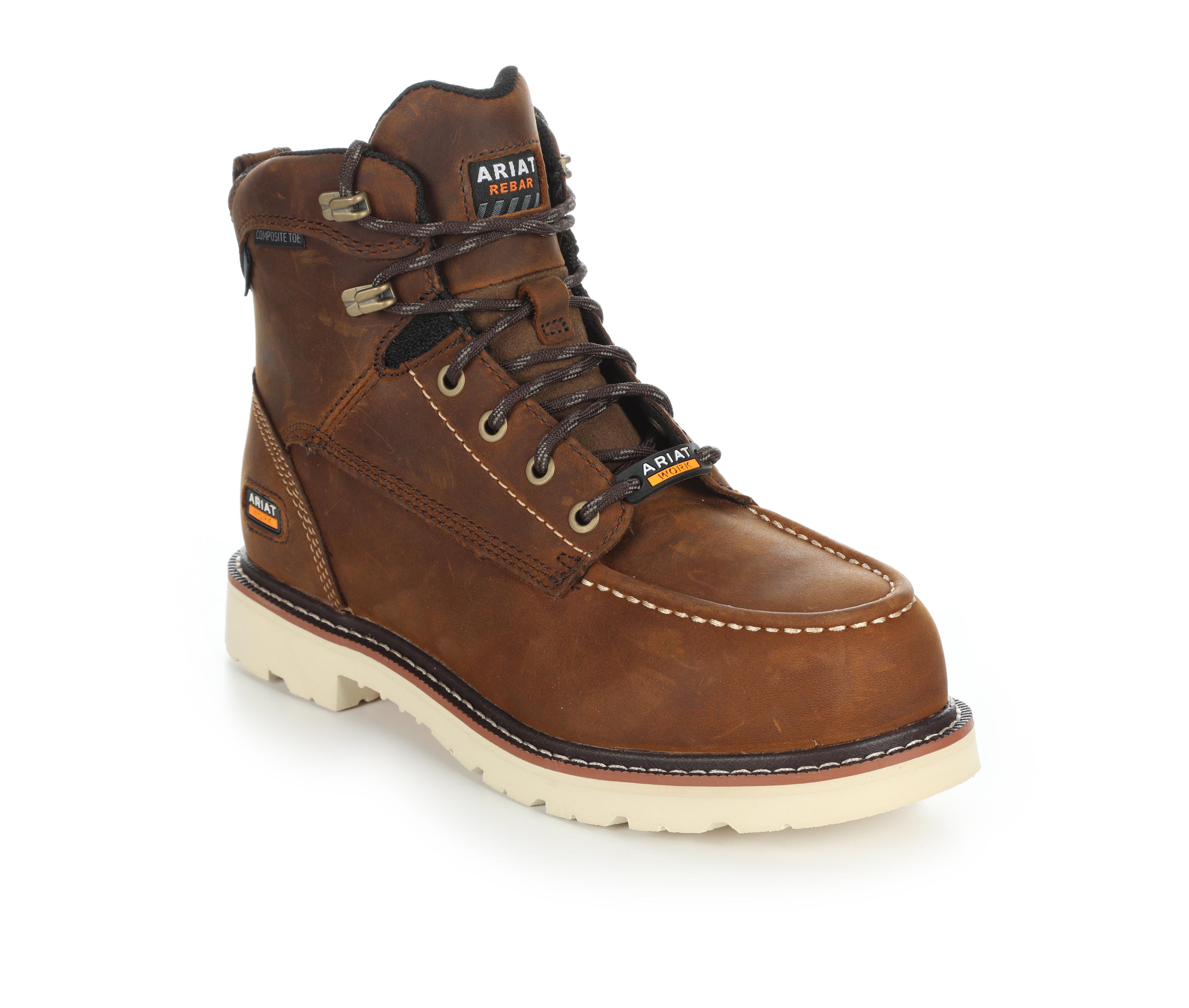 Women's Ariat Rebar Lift Waterproof Comp Toe Work Boots