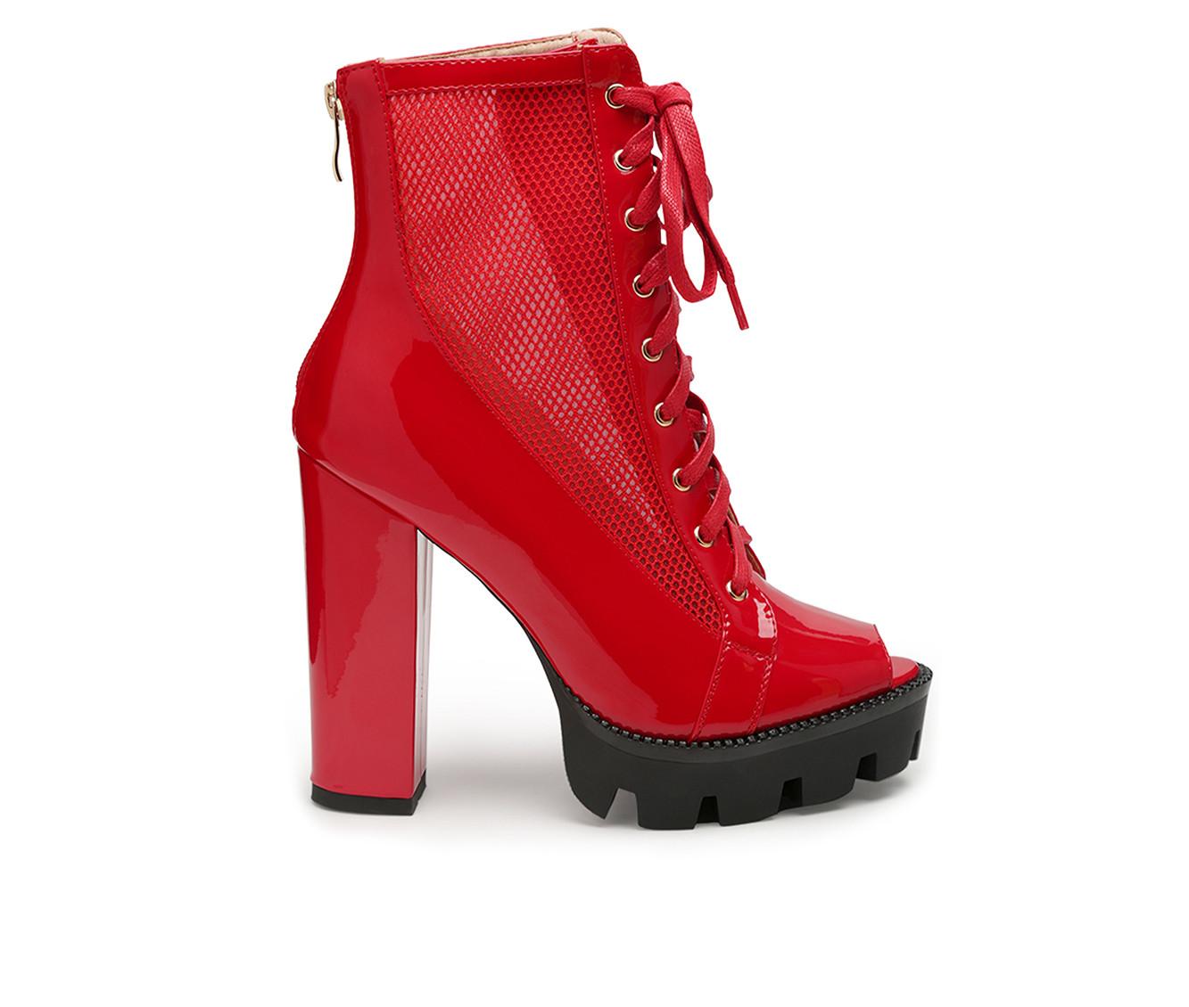 Women's London Rag Peepque Booties